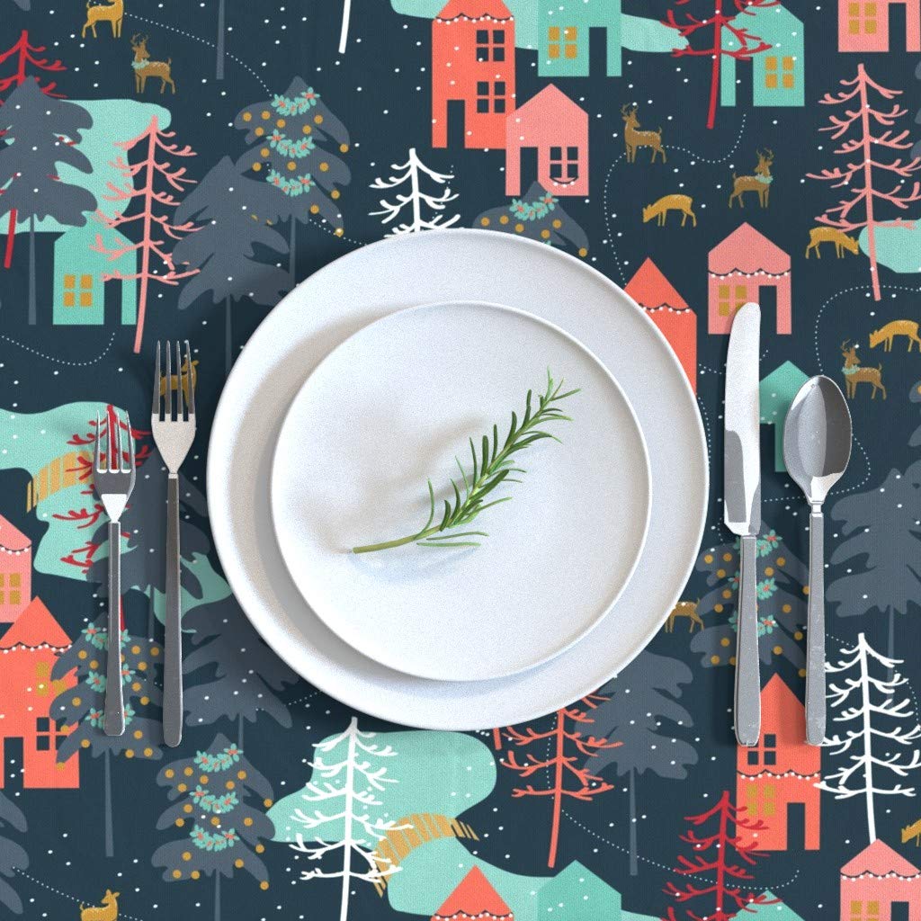 **Premium Cotton Sateen Tablecloth 70