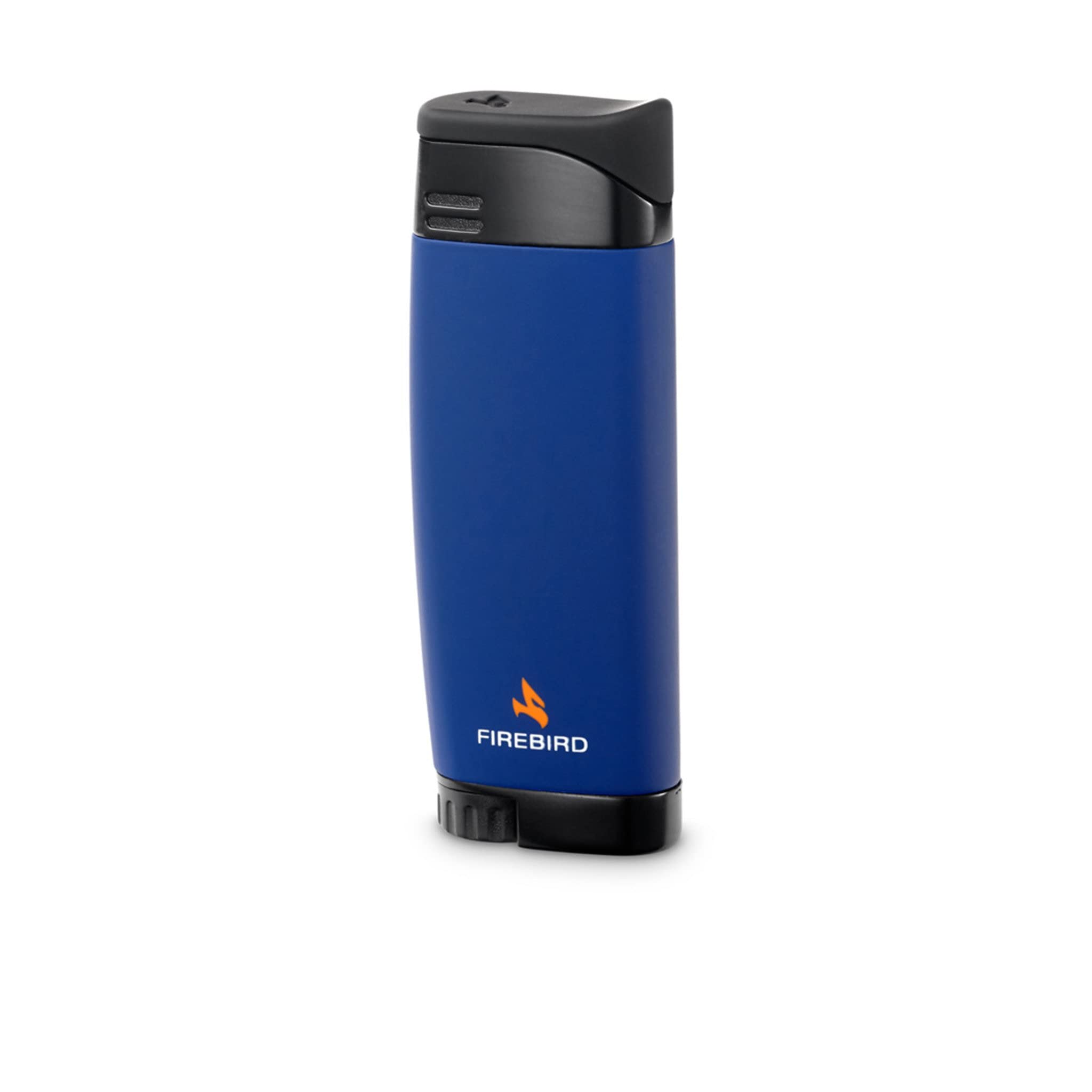 Colibri Firebird Fusion Single Jet Flame Lighter - Blue Windproof Butane Lighter for Cigars, Candles & Outdoor Use