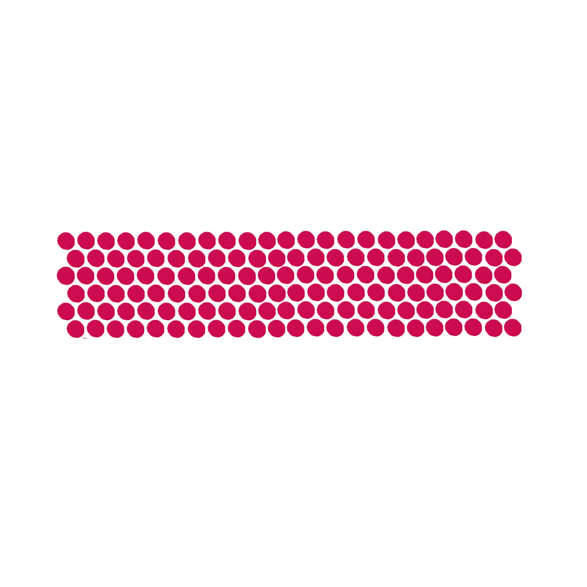 Bindiful Hot Pink Round Velvet Bindis (4mm) - Premium Indian Forehead Jewelry for Women - Perfect for Weddings, Festivals & Cultural Events (BFO027)