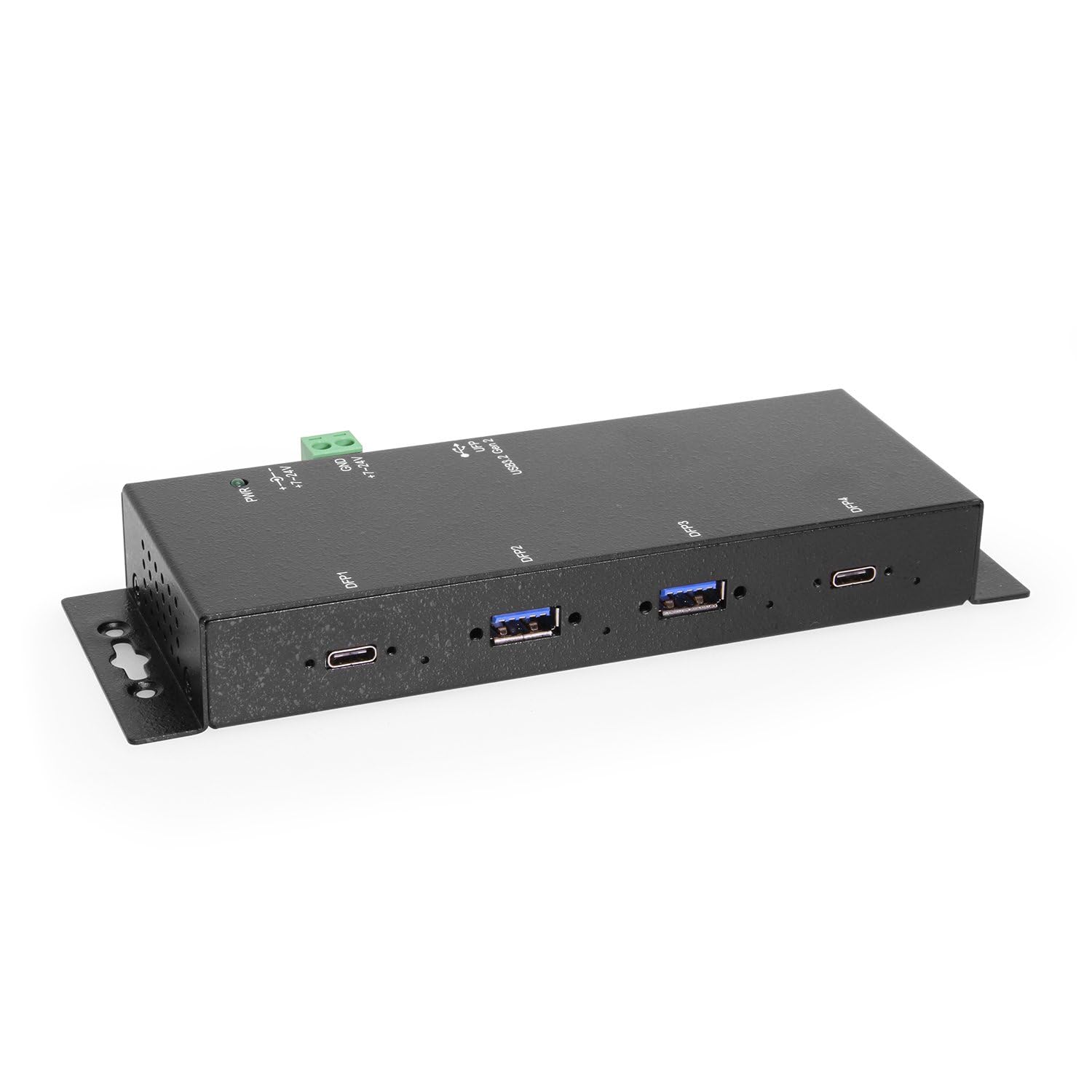 4-Port USB 3.2 Hub with 2 USB-C & 2 USB-A Ports | 15KV ESD Surge Protection | High-Speed Data Transfer | Perfect for Laptop, Desktop, Gaming & Office Setup