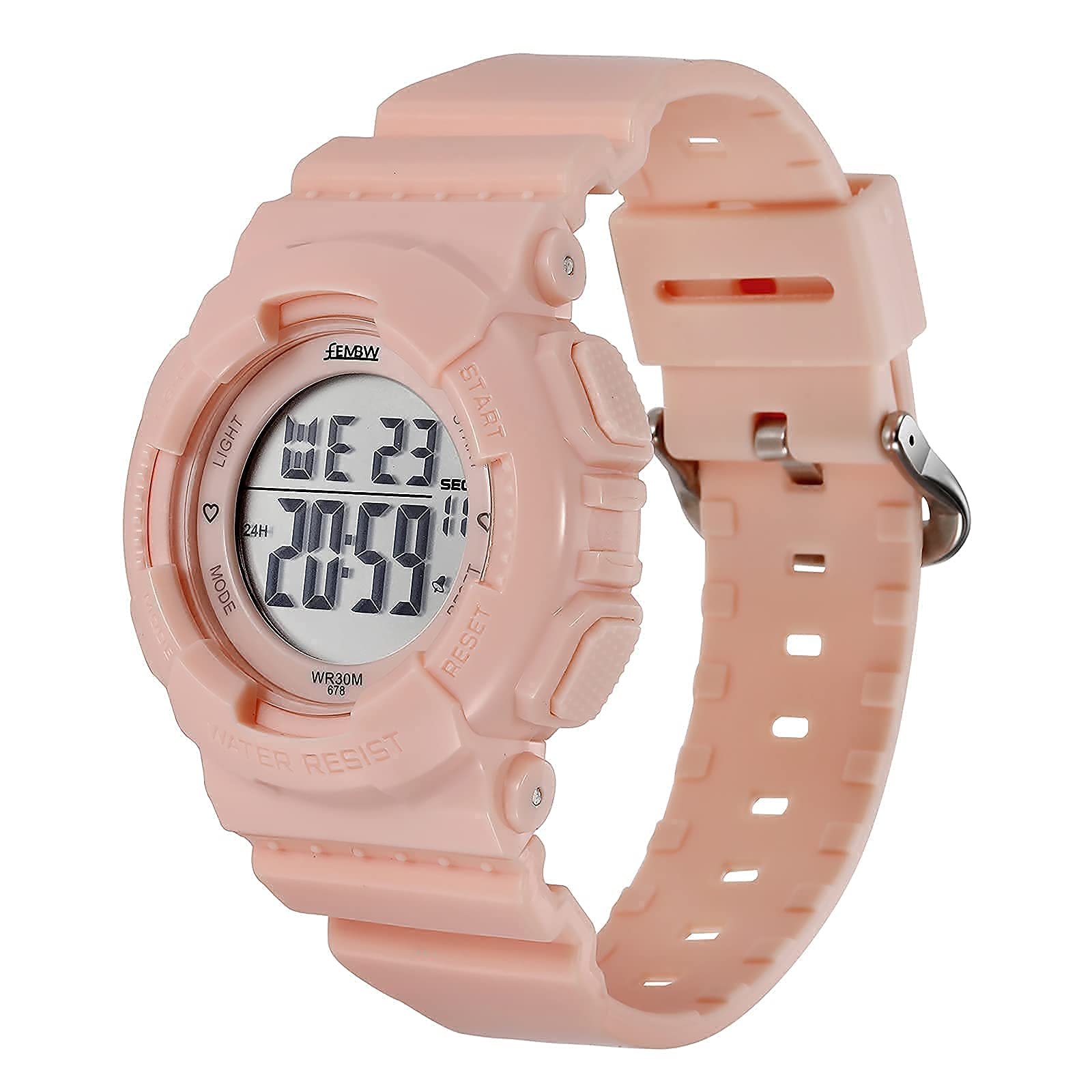 Kids Digital Sports Watch - 7-Color Backlight, Alarm, Stopwatch | Waterproof for Swimming & Outdoor Activities