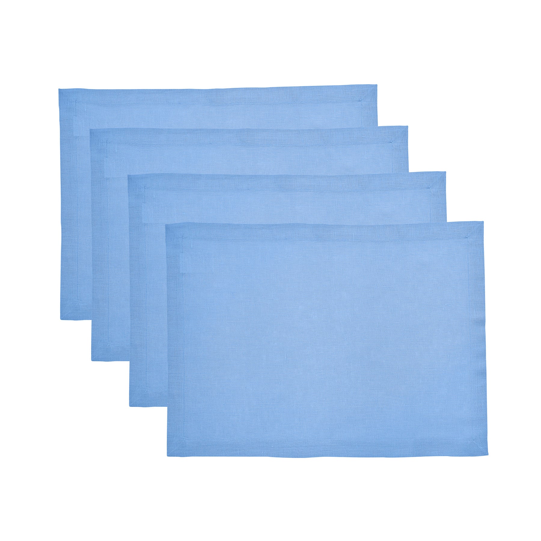 Eco-Friendly Linen Placemats Set of 6 - Premium Natural Table Mats for Dining, Kitchen, and Party Decor - Washable & Durable Home Tableware for Everyday Use and Special Occasions