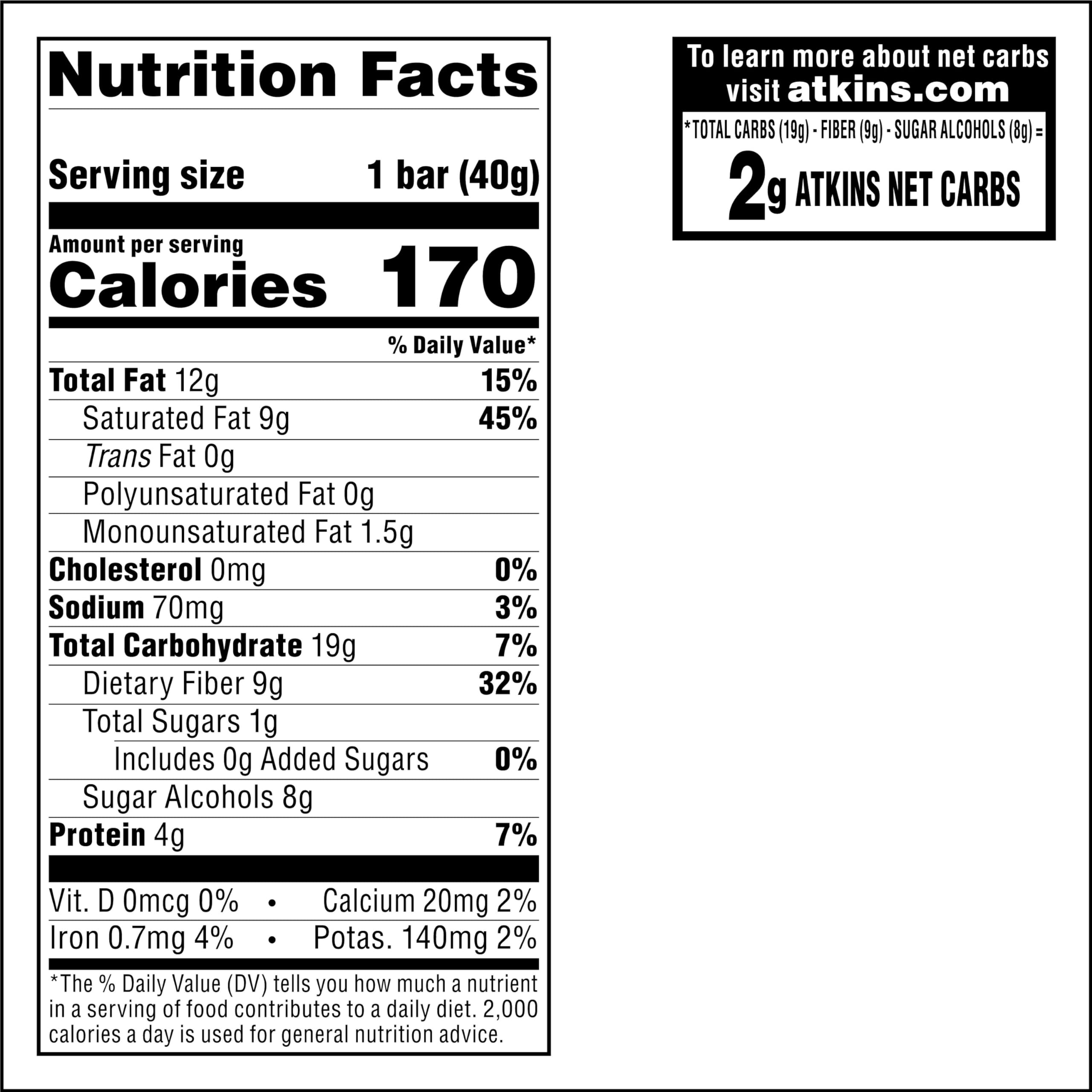 Atkins Endulge Chocolate Coconut Bar - Low Sugar High Fiber Protein Snack (16 Count) | Keto Friendly Dessert for Weight Loss & Healthy Lifestyle | Perfect for On-the-Go Energy & Post-Workout Recovery