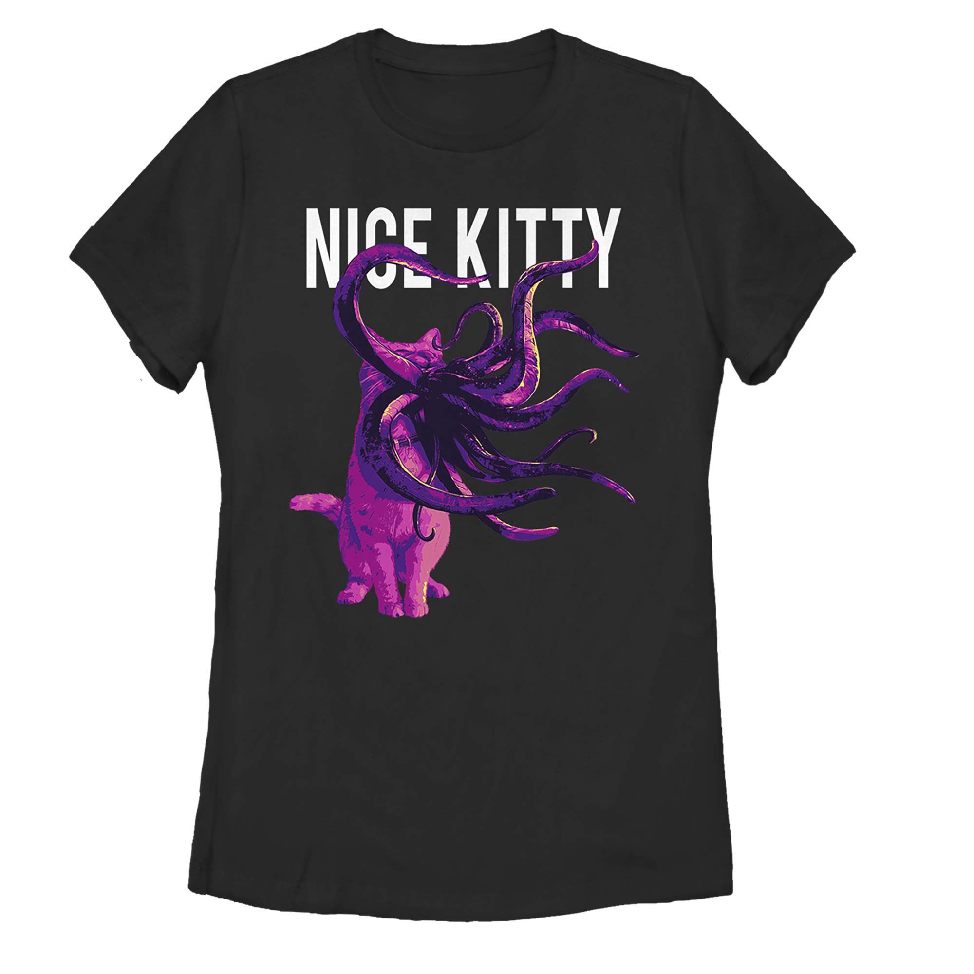 Marvel Women's Captain America Goose Kitty Graphic T-Shirt - Casual Superhero Tee for Fans, Cosplay & Everyday Wear