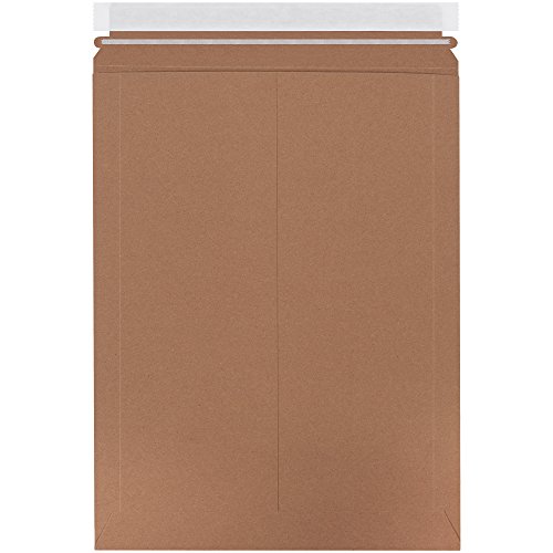 Kraft Utility Flat Mailers 10.5 x 15 Inches - 200 Pack/Case for Shipping Documents, Photos & Small Packages | Eco-Friendly Mailing Envelopes for Ecommerce, Office & Small Business