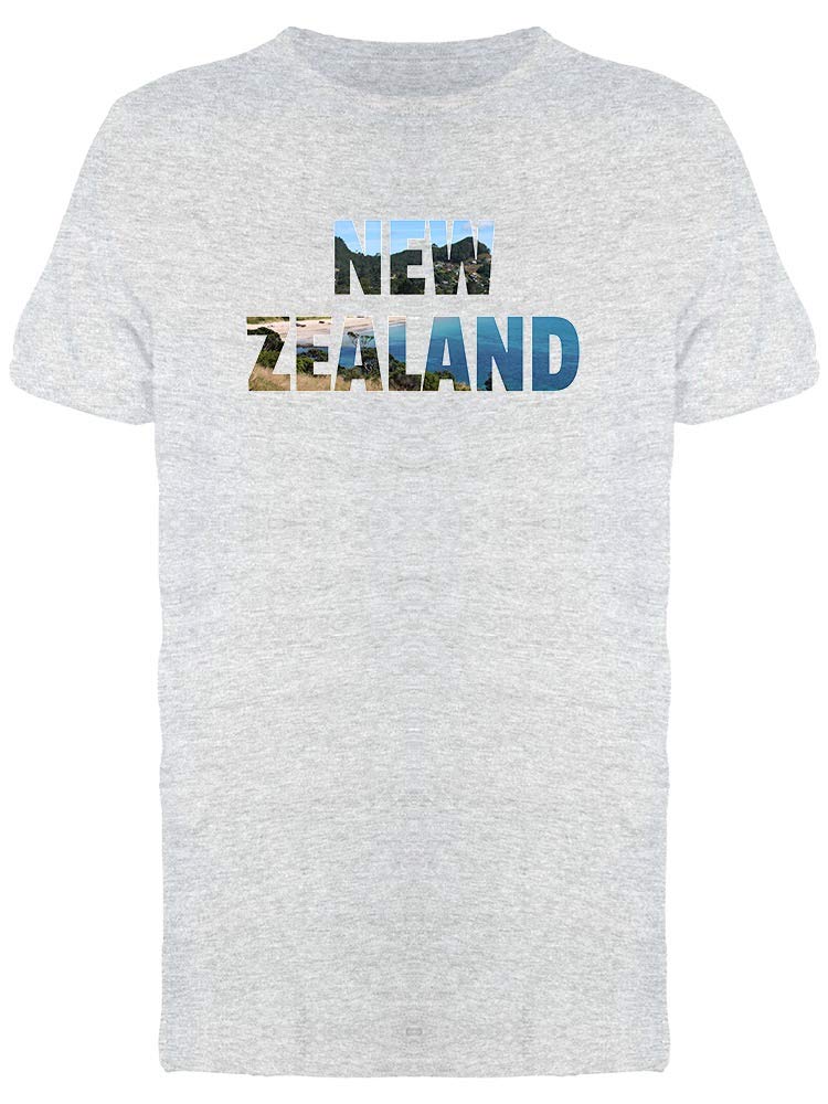 Smartprints New Zealand Cool Travel Lovers T-Shirt for Men - Comfortable Casual Tee for Adventure Trips & Road Trips