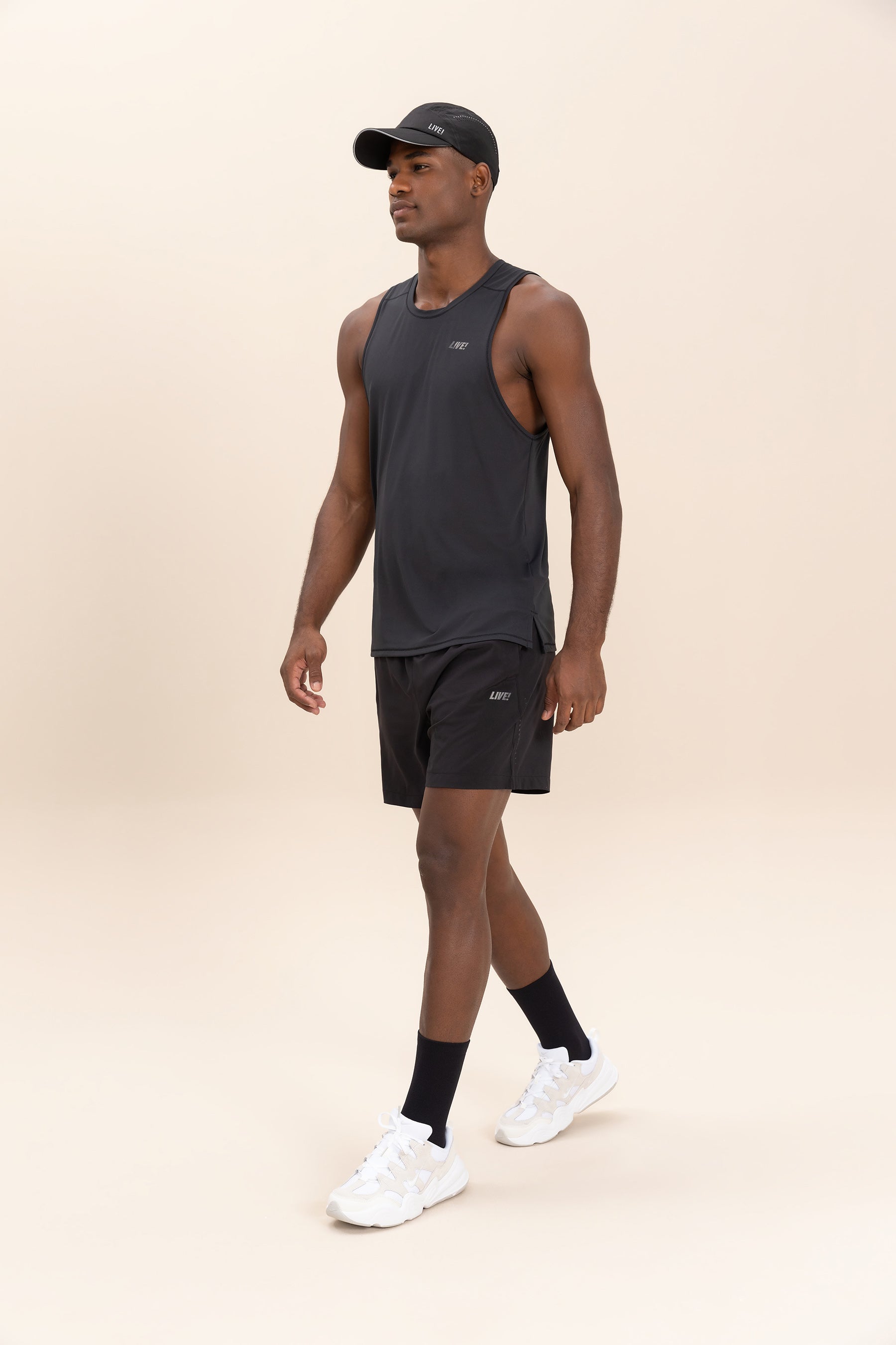 Breathable Bio Stretch Men's Tank Top - Lightweight & Comfortable for Gym, Running & Summer Outfits