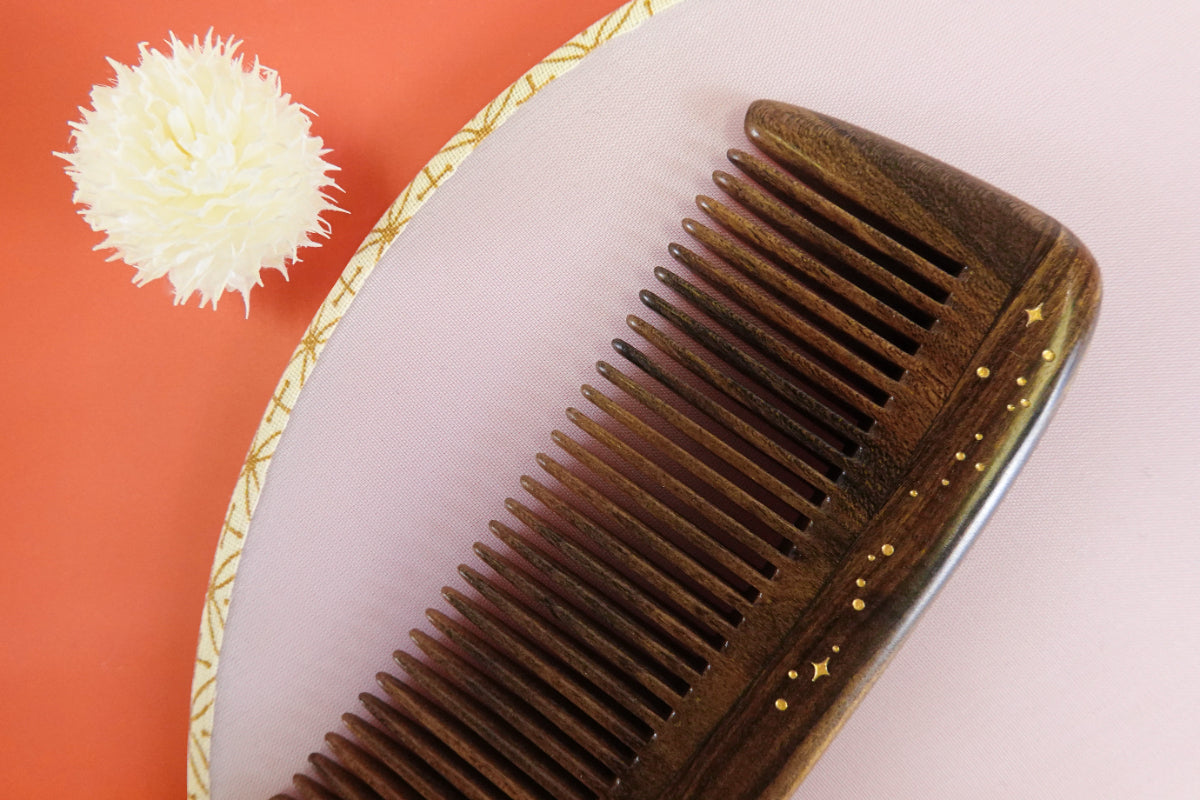 Firefly Hair Comb - LED Light Up Hairbrush for Styling & Detangling - Perfect for Home, Travel & Salon Use