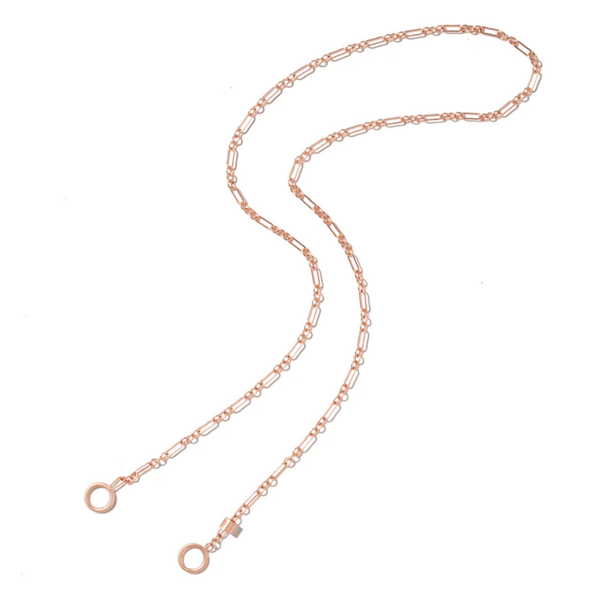 14K Yellow Gold Old World Chain Necklace by Marla Aaron - Elegant Layering Necklace for Women, Perfect for Everyday Wear & Special Occasions