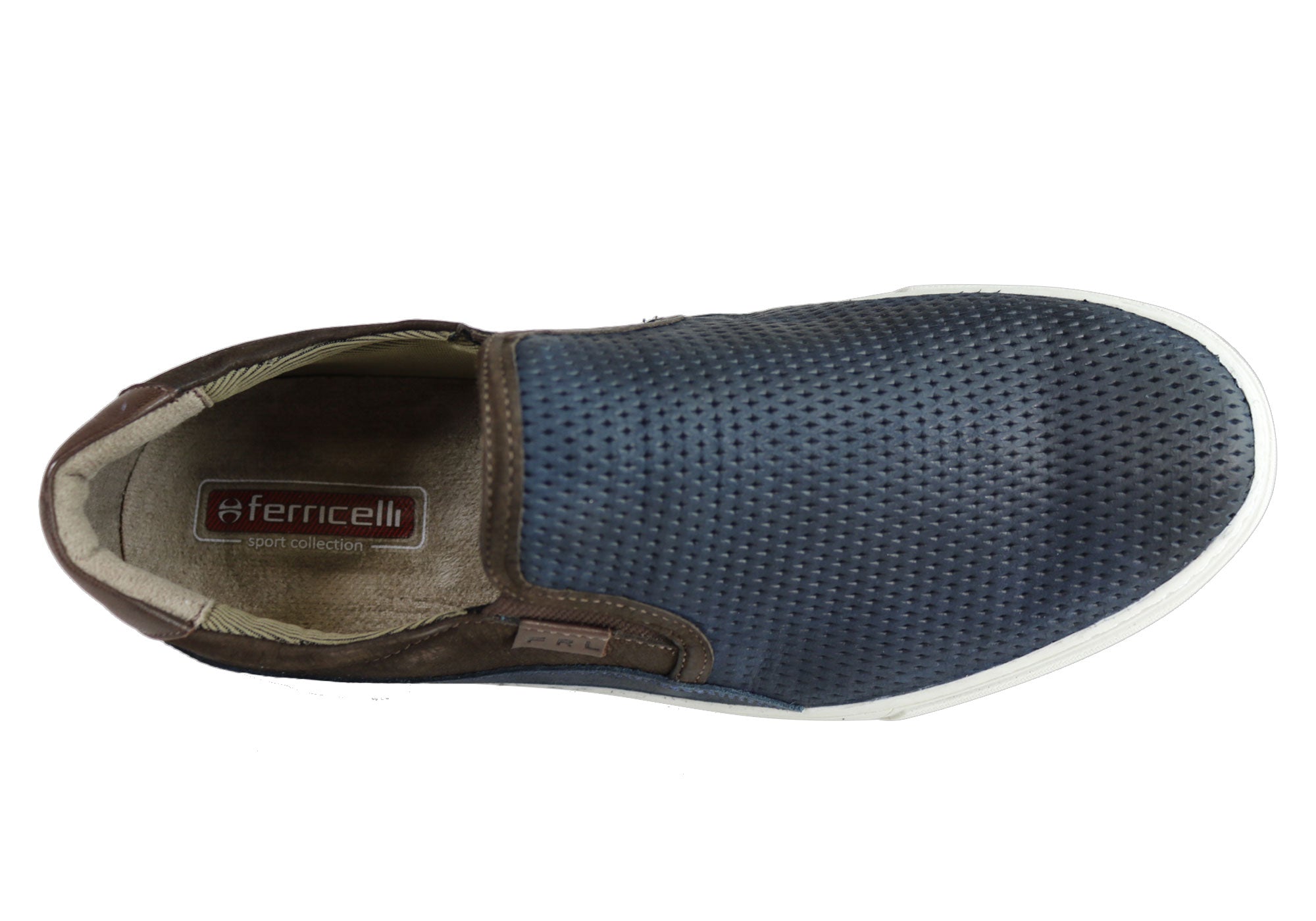 Ferricelli Kelvin Men's Leather Slip-On Casual Loafers - Handmade in Brazil - Perfect for Business Casual, Office & Weekend Wear