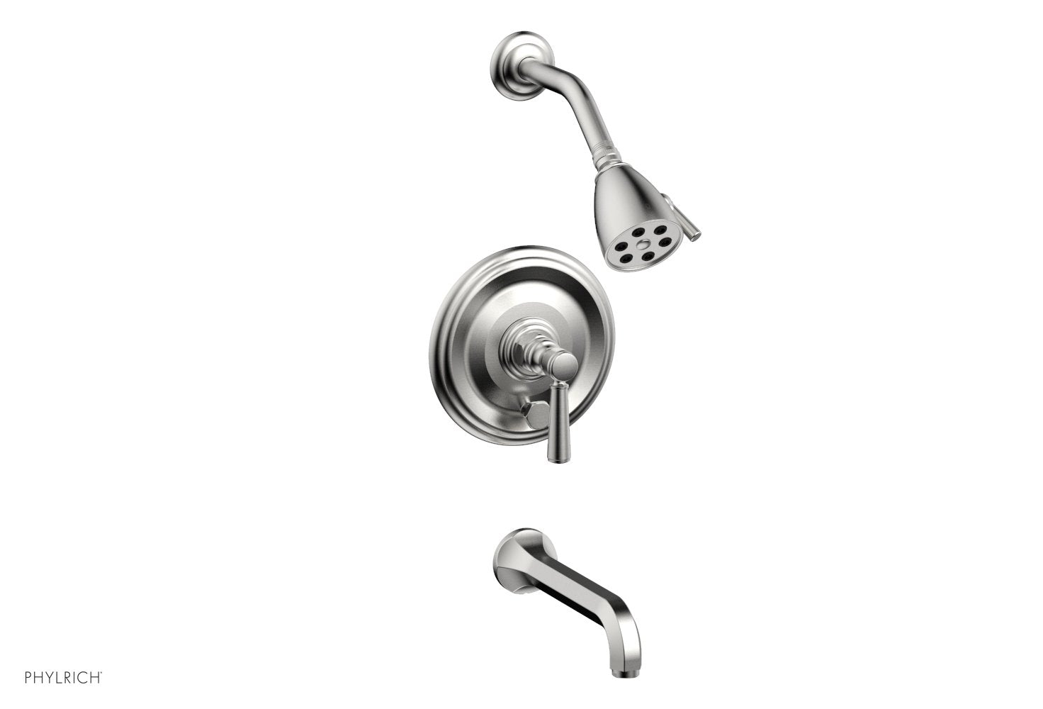 HEX TRADITIONAL Pressure Balance Tub and Shower Faucet Set - 500 27 Series - Perfect for Bathroom Renovation & Modern Home Upgrade