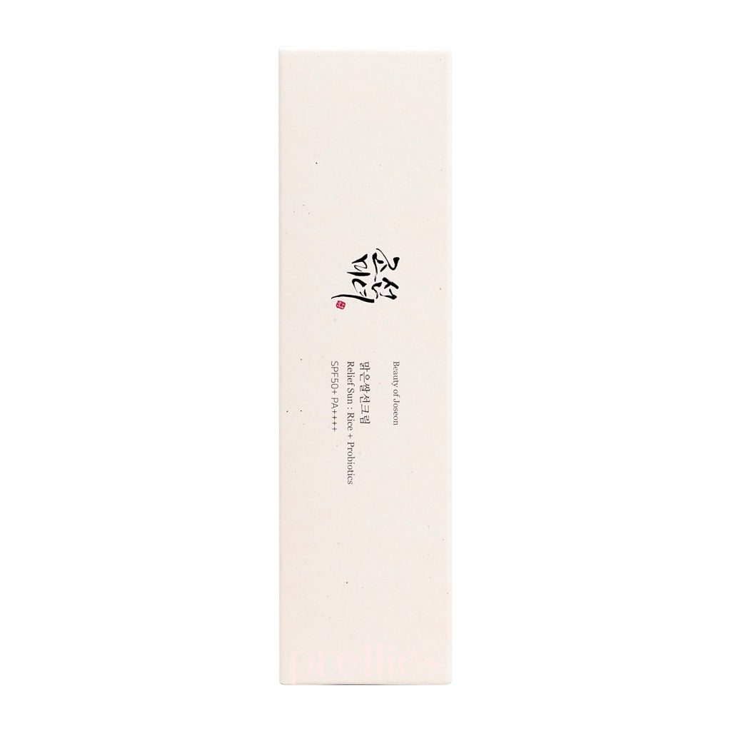 Beauty of Joseon Relief Sun Rice + Probiotics SPF50+PA++++ Sunscreen 50ml - Korean Skincare for Daily UV Protection & Sensitive Skin Care