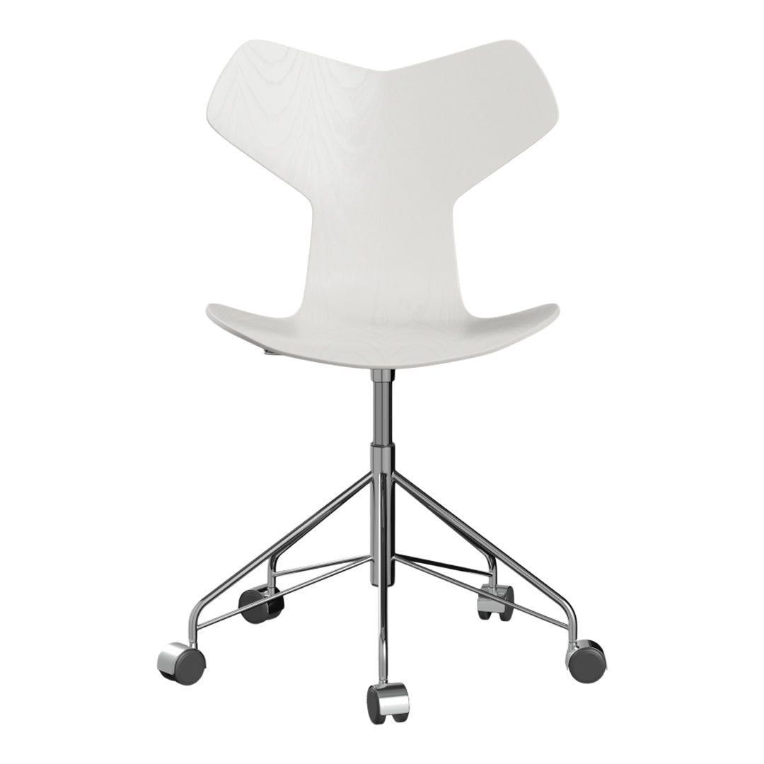 Premium Grand Prix Swivel Office Chair 3131 - Ergonomic Executive Desk Chair with Adjustable Height & 360° Rotation for Home Office, Conference Room, and Gaming Setup
