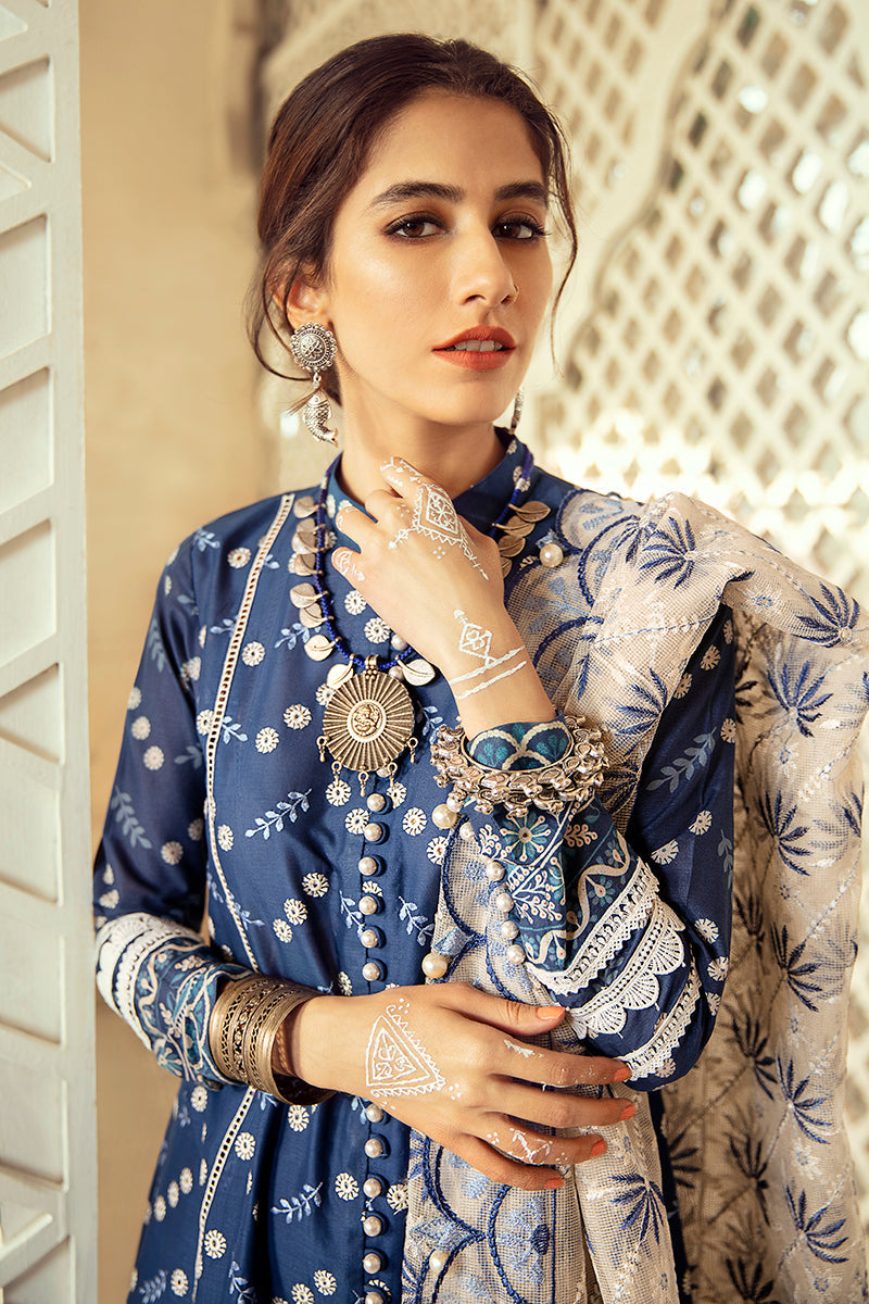 Muted Blue 3-Piece Outfit Set | Stylish Casual Wear for Women | Perfect for Daily Wear, Office & Weekend Outings