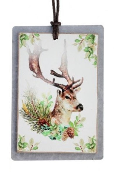 6 Pack Deer Valley Christmas Ornaments - Elegant Holiday Decor for Tree, Home & Gifts - Perfect for Xmas, Winter, and Festive Season Decorating