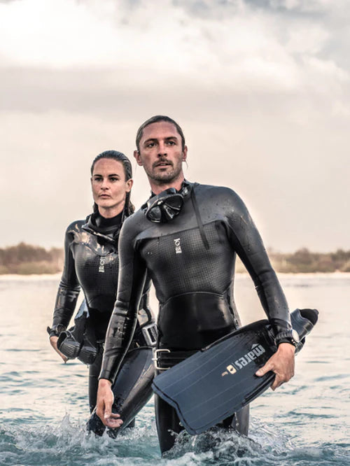 Fourth Element RF1 One Piece 3/2mm Men's Free Diving Wetsuit - Warm & Flexible for Spearfishing, Scuba Diving & Cold Water Swimming