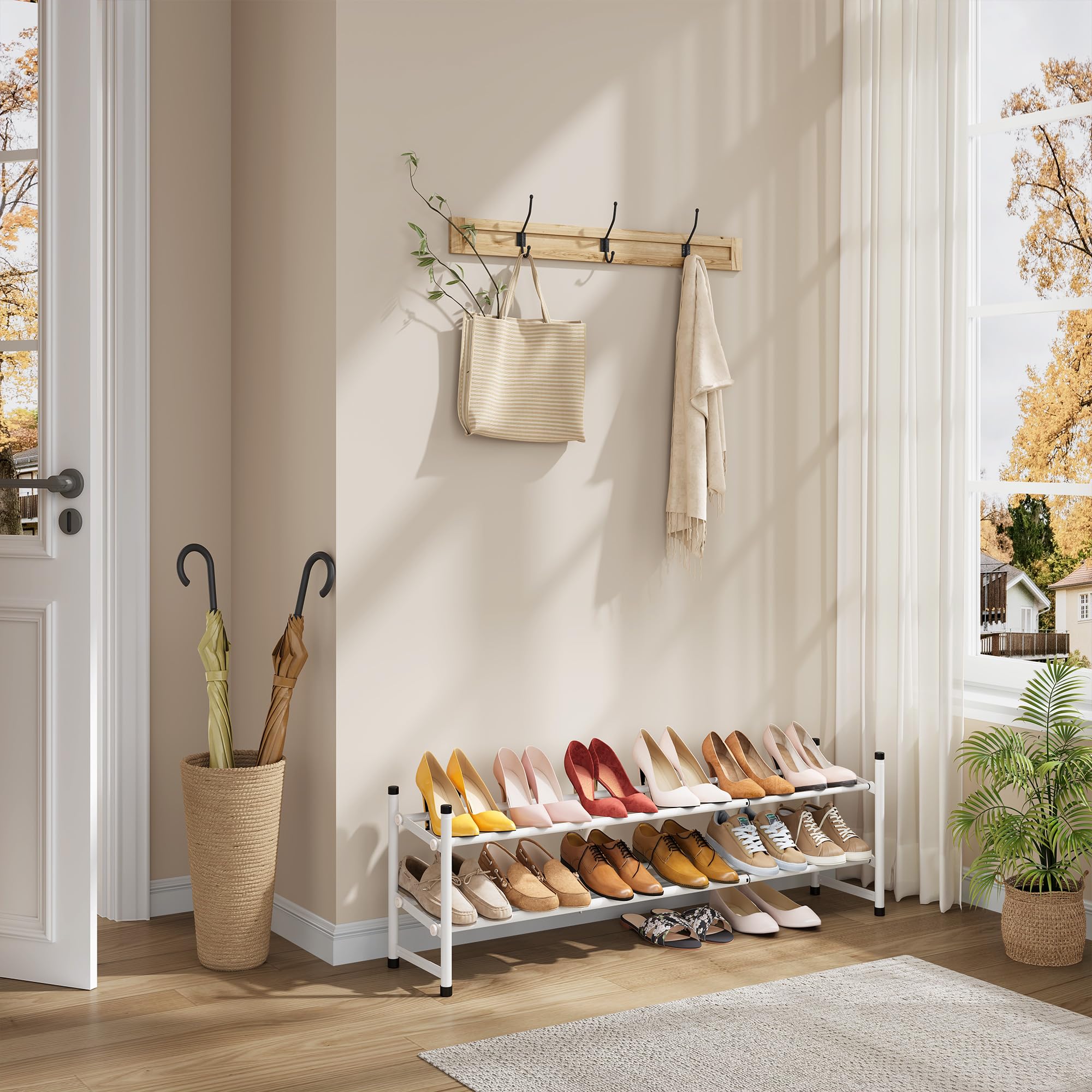 Expandable Shoe Rack 2-Tier, 28