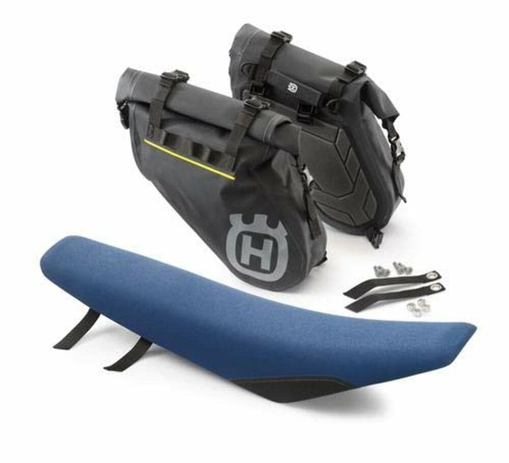 KTM & Husqvarna Motorcycle Side Bag Set (2020) 26612919000 - Durable Storage for Adventure Riding, Off-Road Trips & Daily Commutes