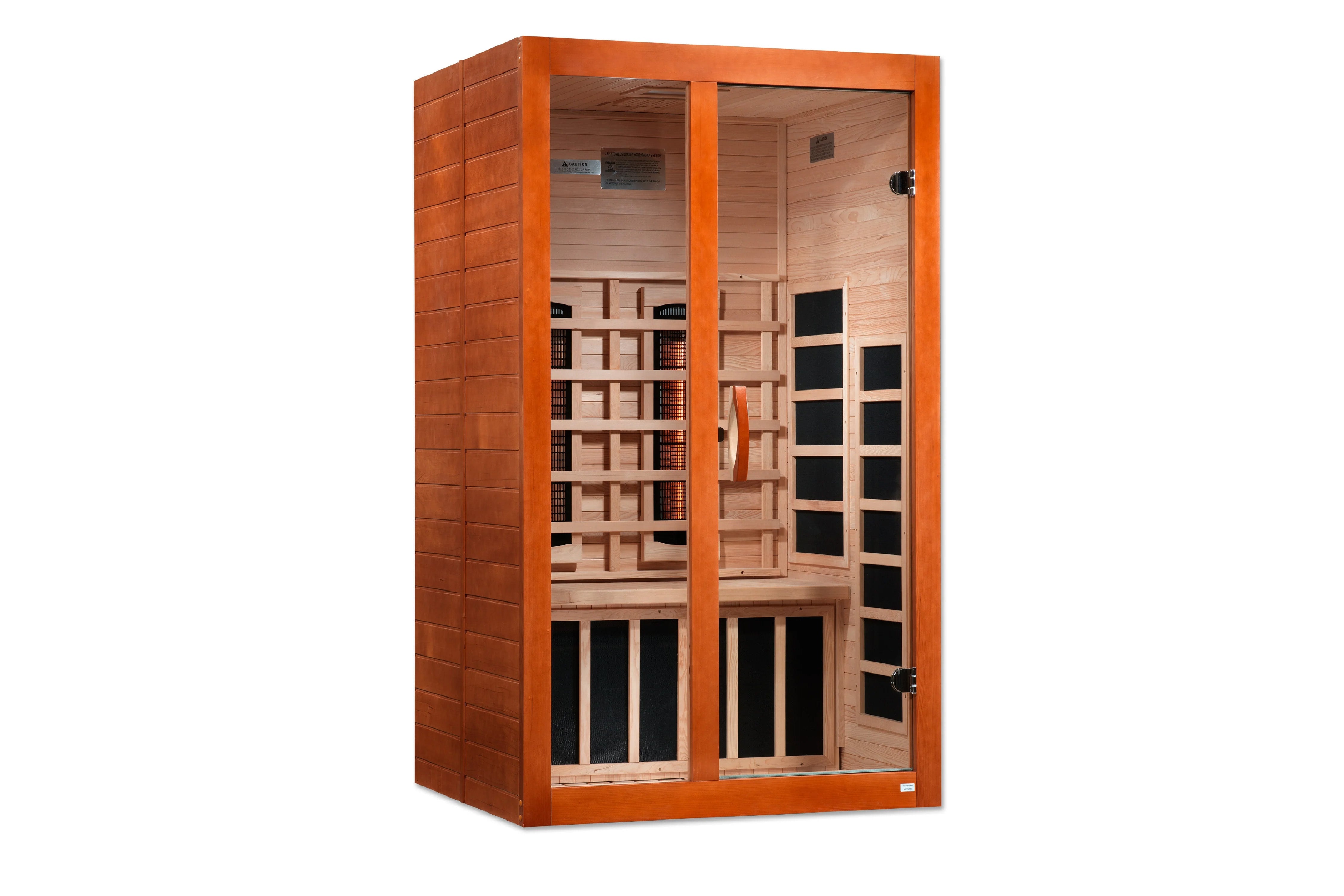 Golden Designs Santiago 2-Person Full Spectrum Infrared Sauna for Home Relaxation & Detox - Perfect for Wellness & Muscle Recovery