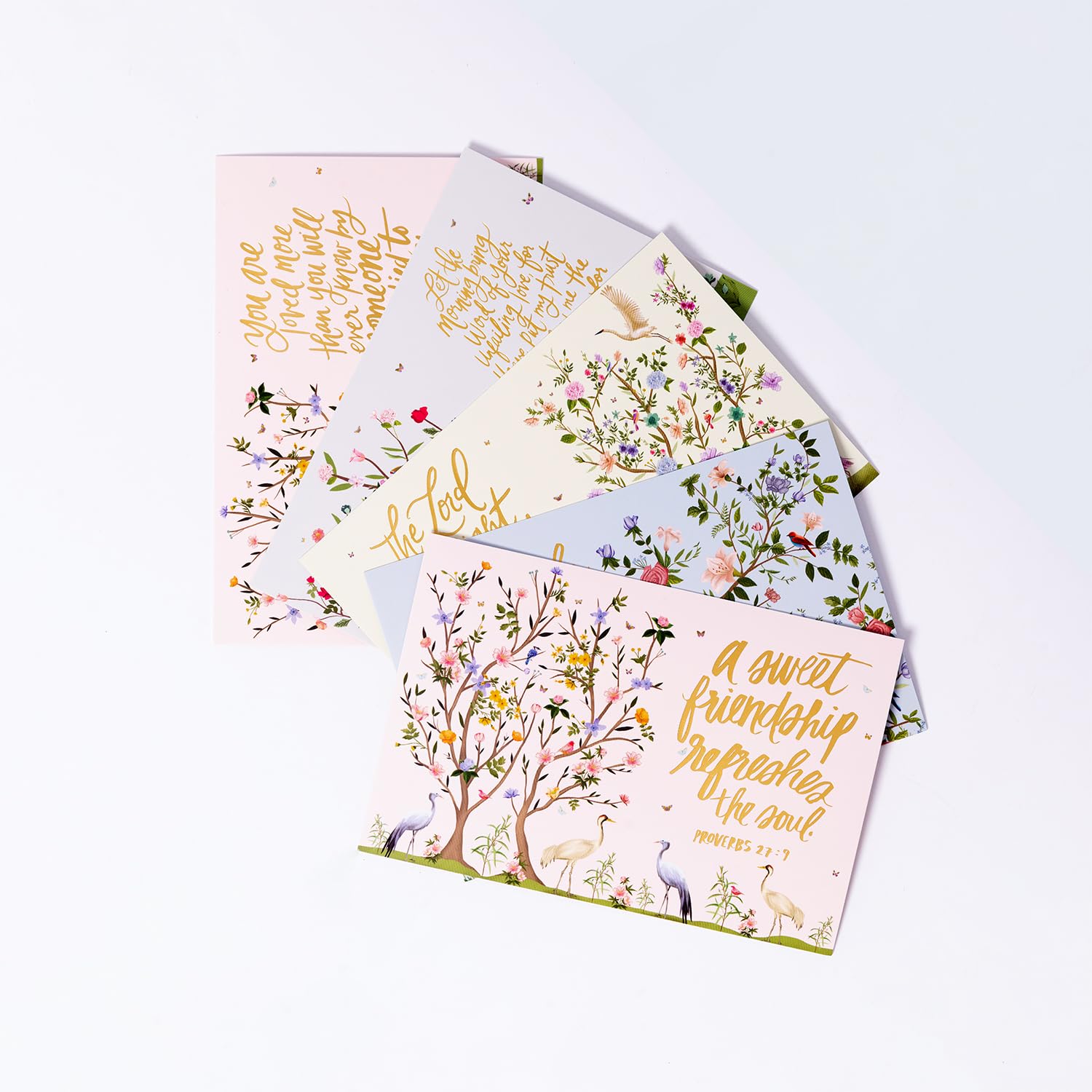 WORLD TRAVELER Thimblepress Prayer Cards - 24 Double Sided Inspirational Scripture Cards in Gift Box (4x6 Inch) - Perfect for Daily Devotion, Bible Study & Christian Gifts