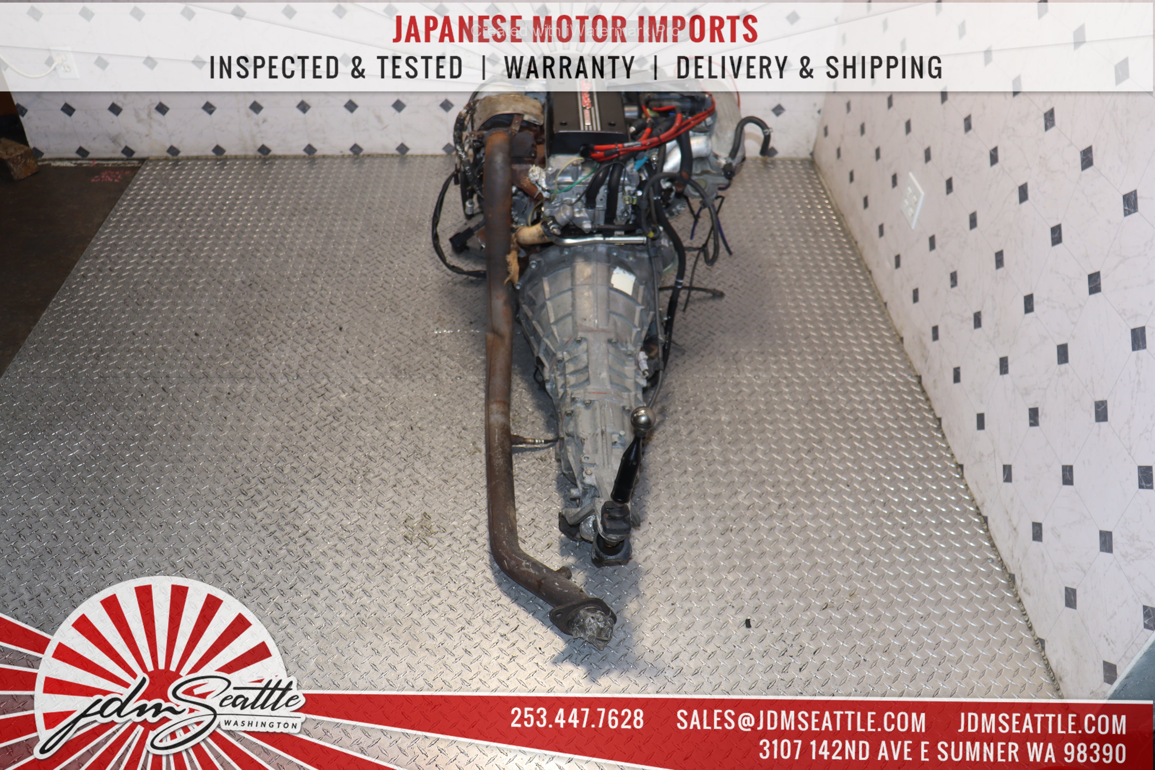 TOYOTA 3SGE BEAMS DUAL VVTI Turbo Engine with 6-Speed Manual Transmission for JDM Altezza SXE10 & IS300 - High Performance Upgrade for Racing & Street Tuning