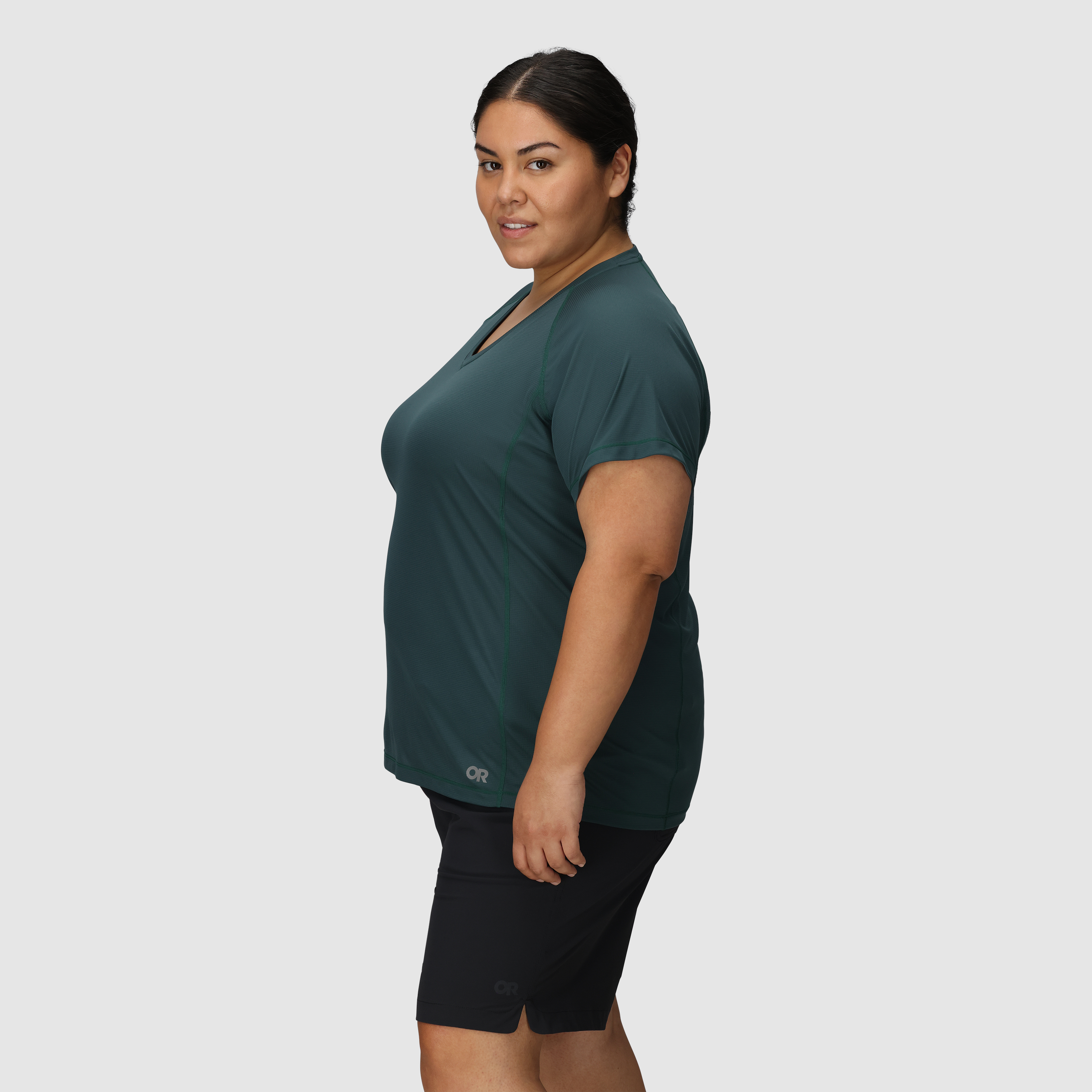 Women's Plus Size Echo T-Shirt - Soft & Comfortable Cotton Tee for Casual Wear, Workout & Everyday Outfits | Trendy & Stylish