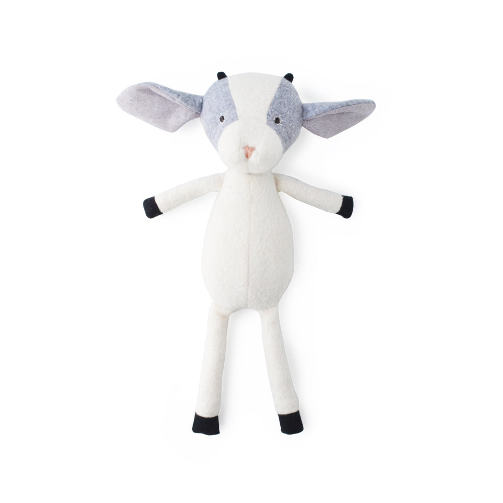 Ivy Goat in Night Meadow Dress and Bonnet - Adorable Baby Goat Costume for Photo Shoots, Halloween & Farm-Themed Parties