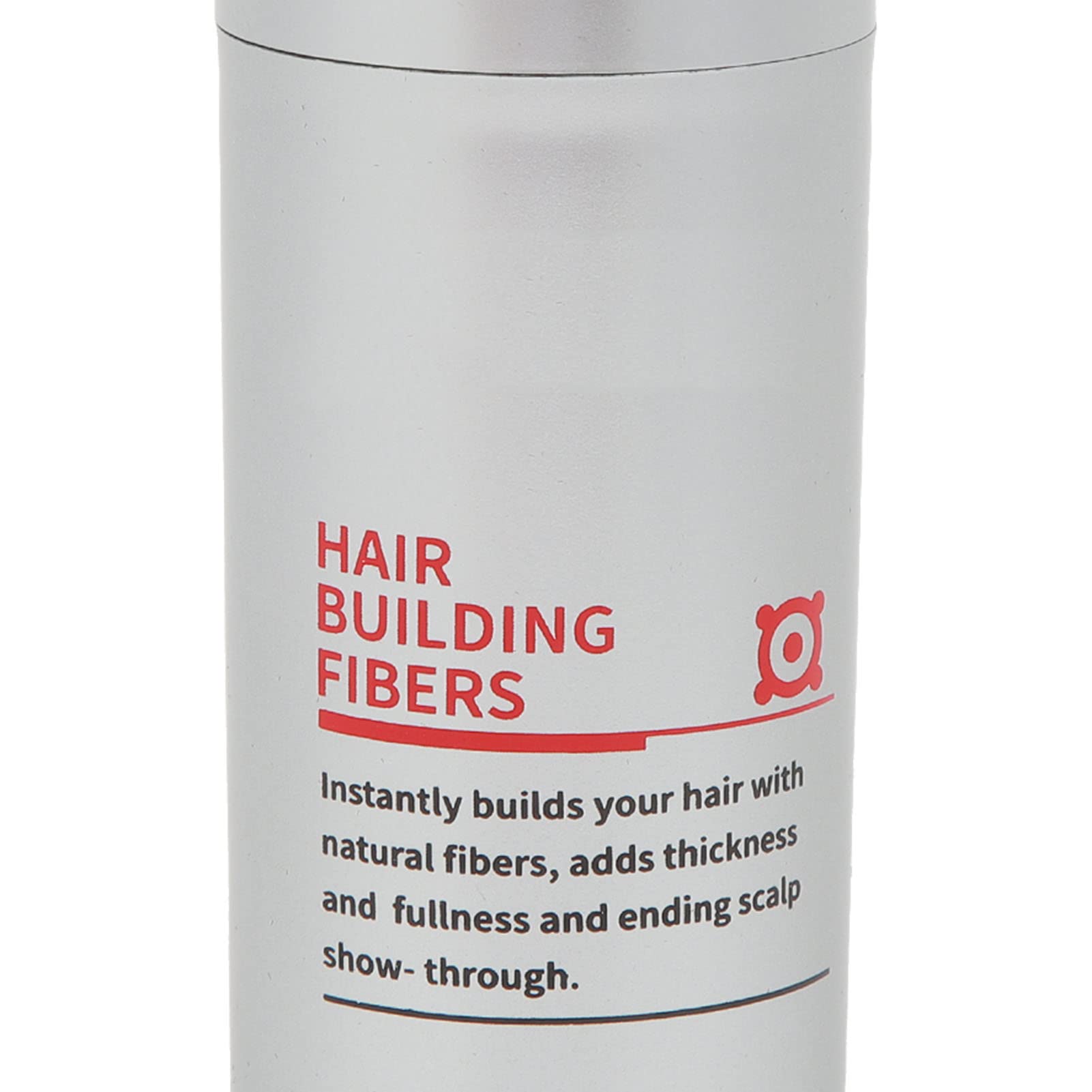Natural Hair Fiber Powder for Thinning Hair - Plant-Based Thickening Fibers for Instant Volume & Coverage (Hazel Brown) | Perfect for Outdoor Activities, Work & Special Occasions