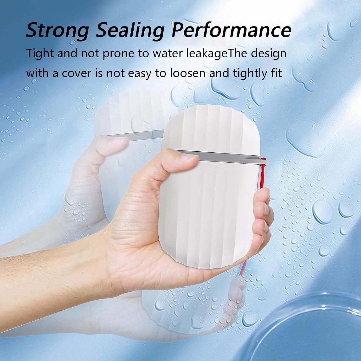 Waterproof Travel Soap Case & Toothbrush Holder Set - Compact Plastic Soap Dish with Handle for Shower, Camping & Gym - Multicolor Travel Accessories for Toiletries Organization