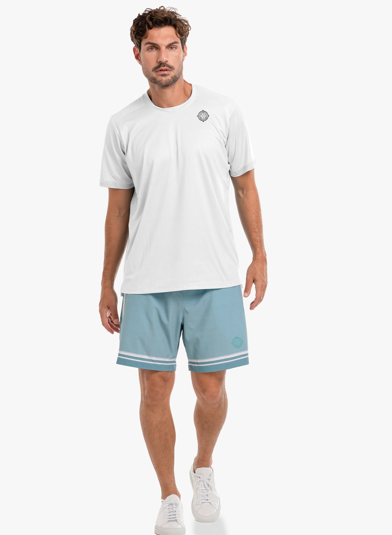 Pickleball Short Sleeve Crew Neck T-Shirt for Men & Women - Breathable Moisture-Wicking Performance Shirt for Pickleball, Tennis & Outdoor Sports