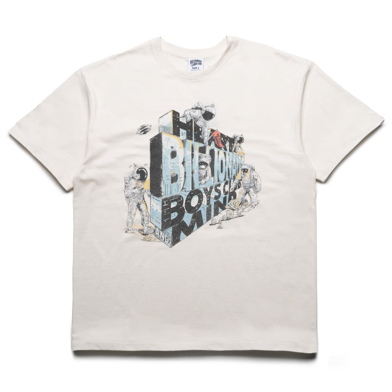 Billionaire Boys Club Diamond Wall Graphic T-Shirt - Gardenia Print Streetwear for Men | Casual Wear & Urban Fashion Style