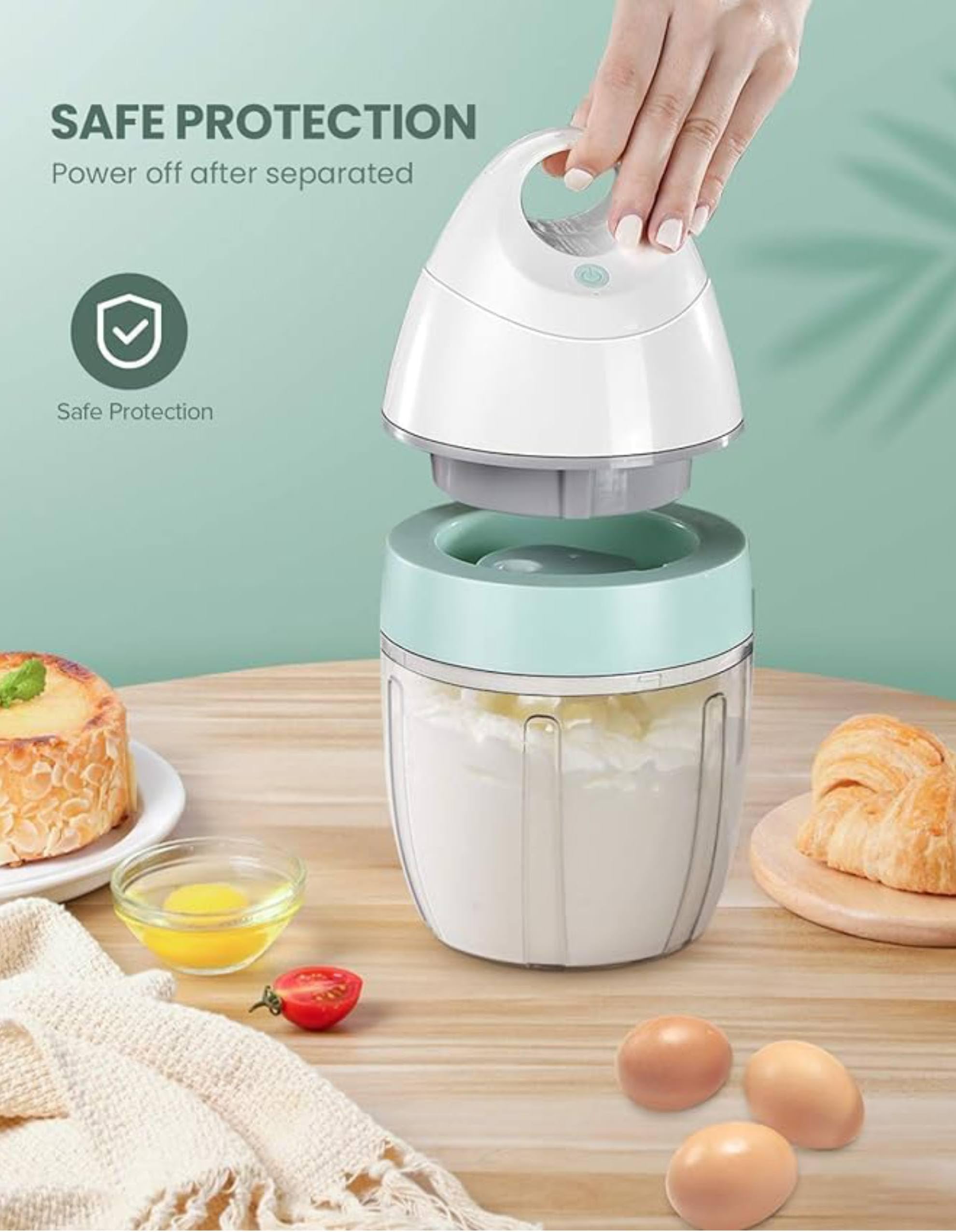 Electric Stand Egg Mixer - 9-Speed Digital Hand Mixer for Whipping Cream, Coffee, Matcha & Hot Chocolate | Perfect for Baking, Kitchen, Cafe & Home Use