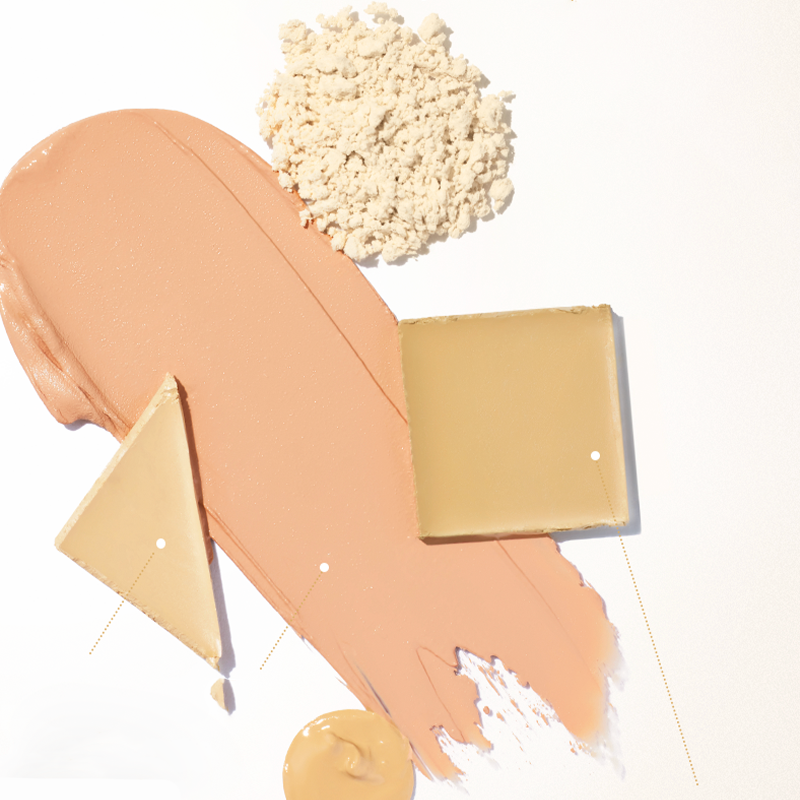 Judydoll Cloudy Seamless Concealer Palette - Creamy Full Coverage Makeup for Dark Circles & Blemishes - Perfect for Daily Makeup & Professional Contouring