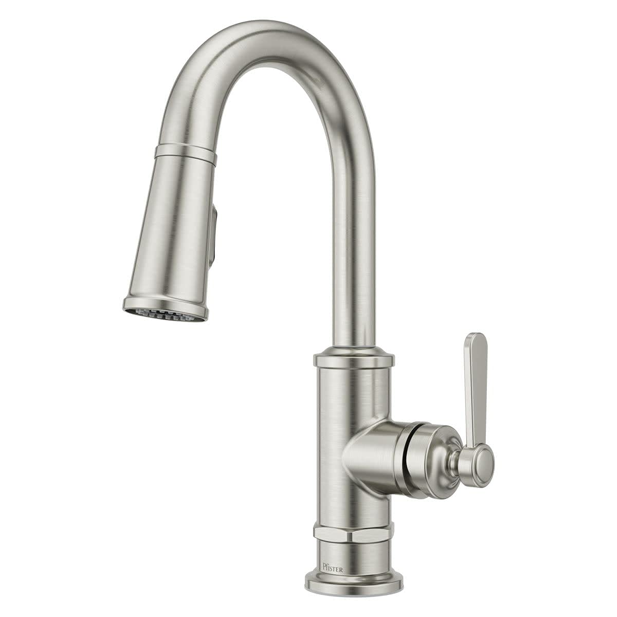 Pfister GT572TDS Stainless Steel Kitchen Faucet with Pull-Down Sprayer - Modern Design for Easy Cooking & Dishwashing | Perfect for Home Kitchen Remodeling & Upgrade