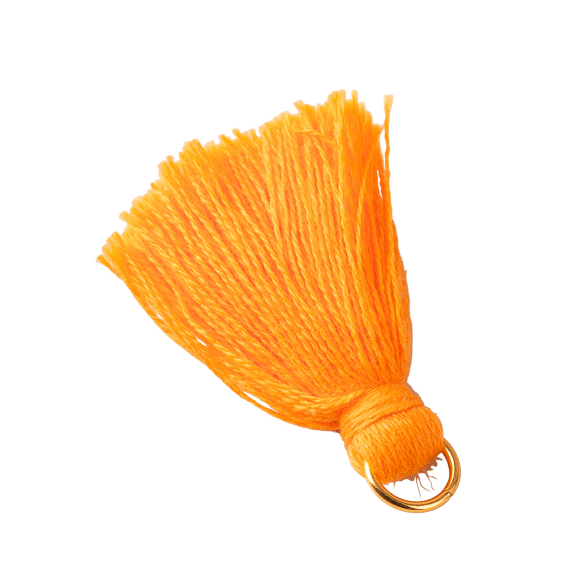 6 Pack Cotton Tassels - Warm Colors for Home Decor, DIY Crafts, Party & Wedding Decorations