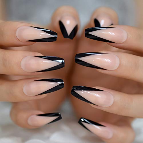 V Shape Black