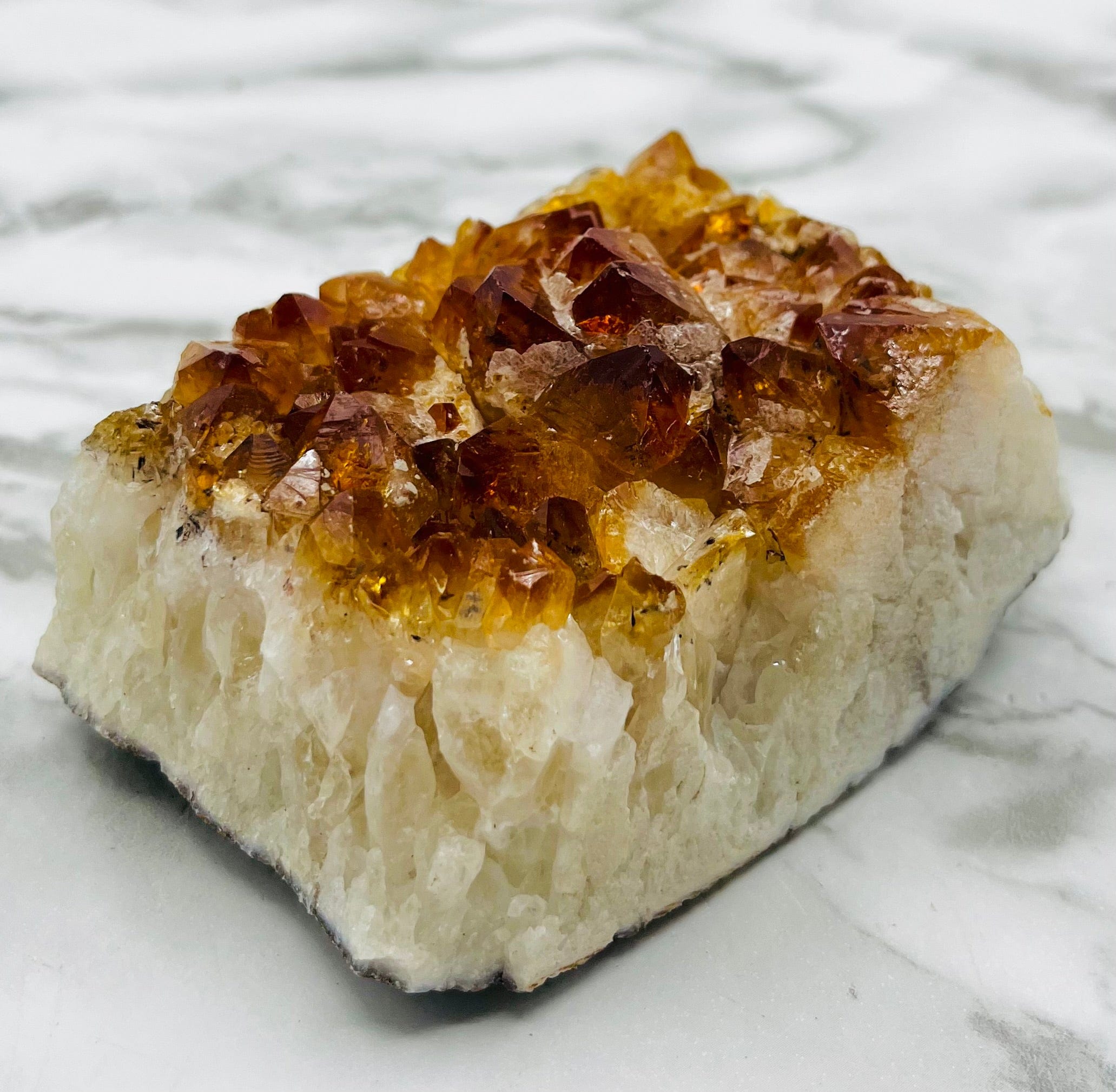 Natural Citrine Crystal Cluster - 53g Raw Citrine Stone for Healing, Meditation & Energy Work | Perfect for Home Decor, Reiki, and Spiritual Practices