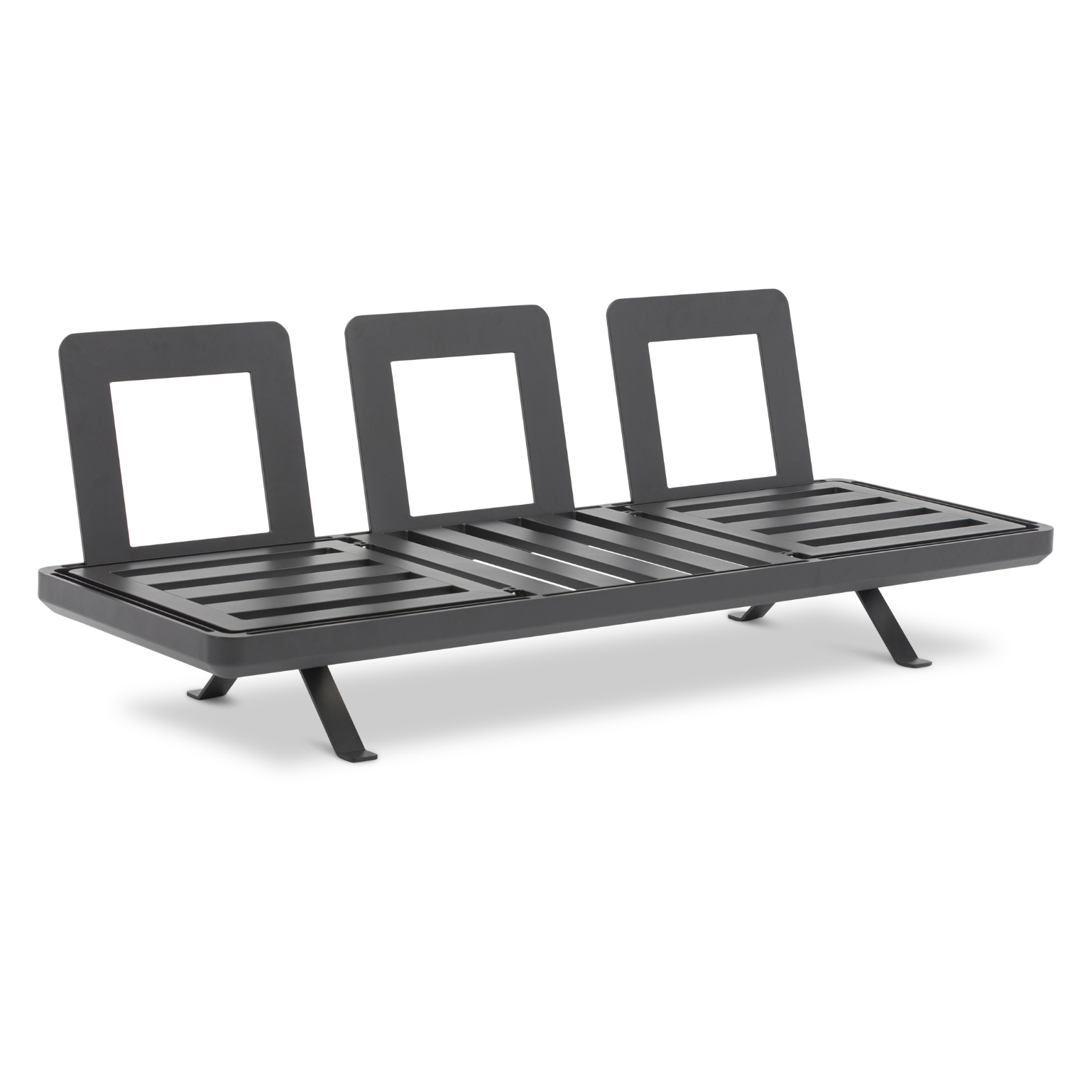 Orlando Charcoal Convertible L-Shaped Sectional Sofa - Modern Modular Living Room Furniture for Small Spaces & Apartments | Perfect for Entertaining & Family Gatherings