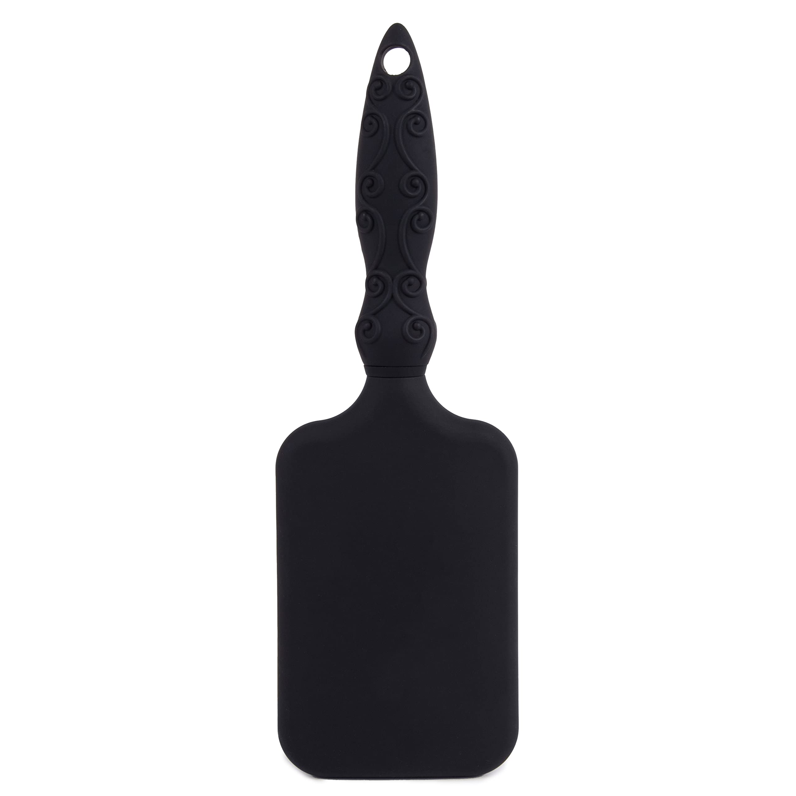 Amazon Basics Paddle Brush for Hair - Gentle Detangling Hairbrush with Wide Teeth for Smoothing & Styling - Perfect for Wet/Dry Hair, Thick Hair & Everyday Use