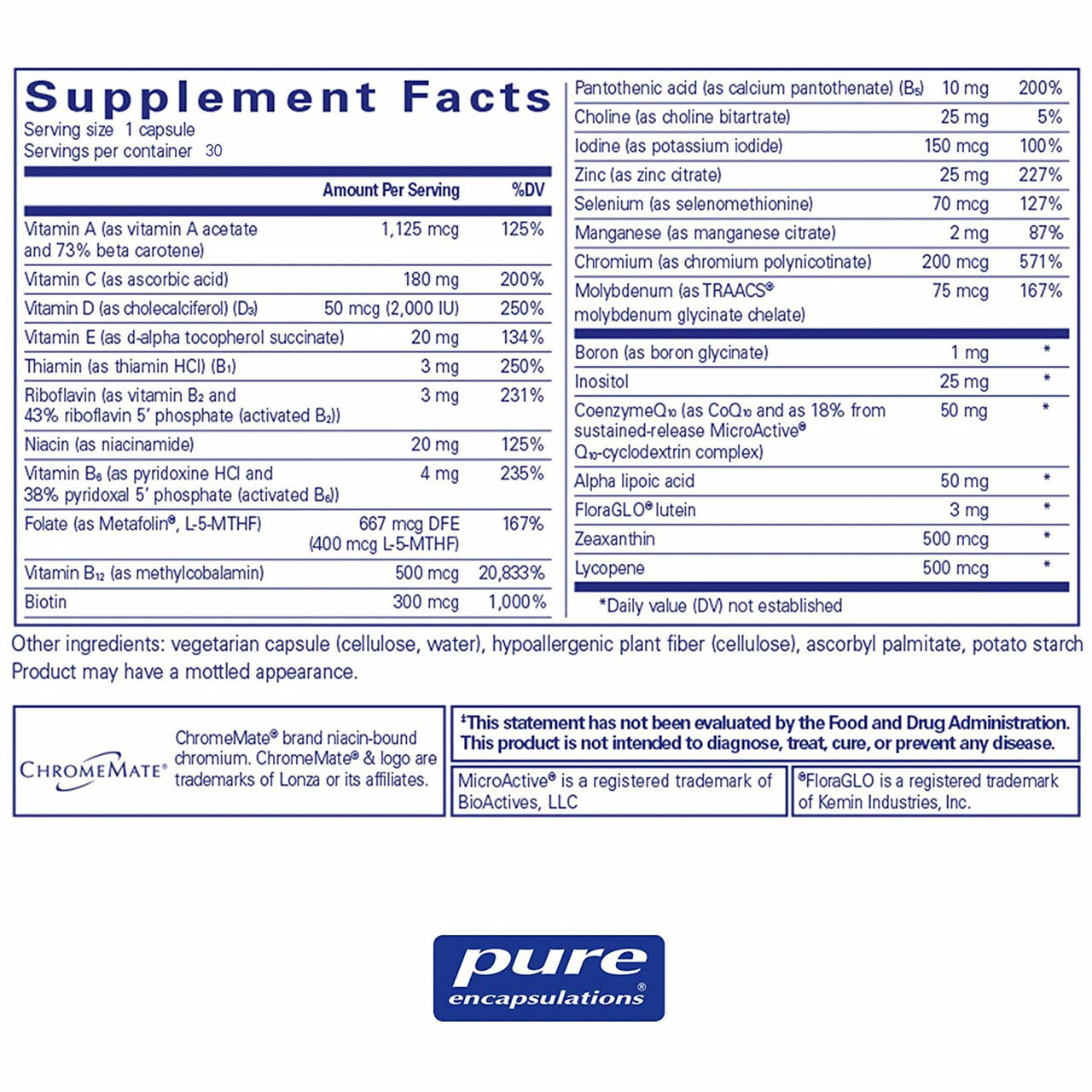 O.N.E.™ Multivitamin for Men & Women - Complete Daily Multivitamin Supplement with Essential Vitamins & Minerals - Supports Immune System, Energy & Overall Health - Ideal for Active Lifestyles & Wellness Routines