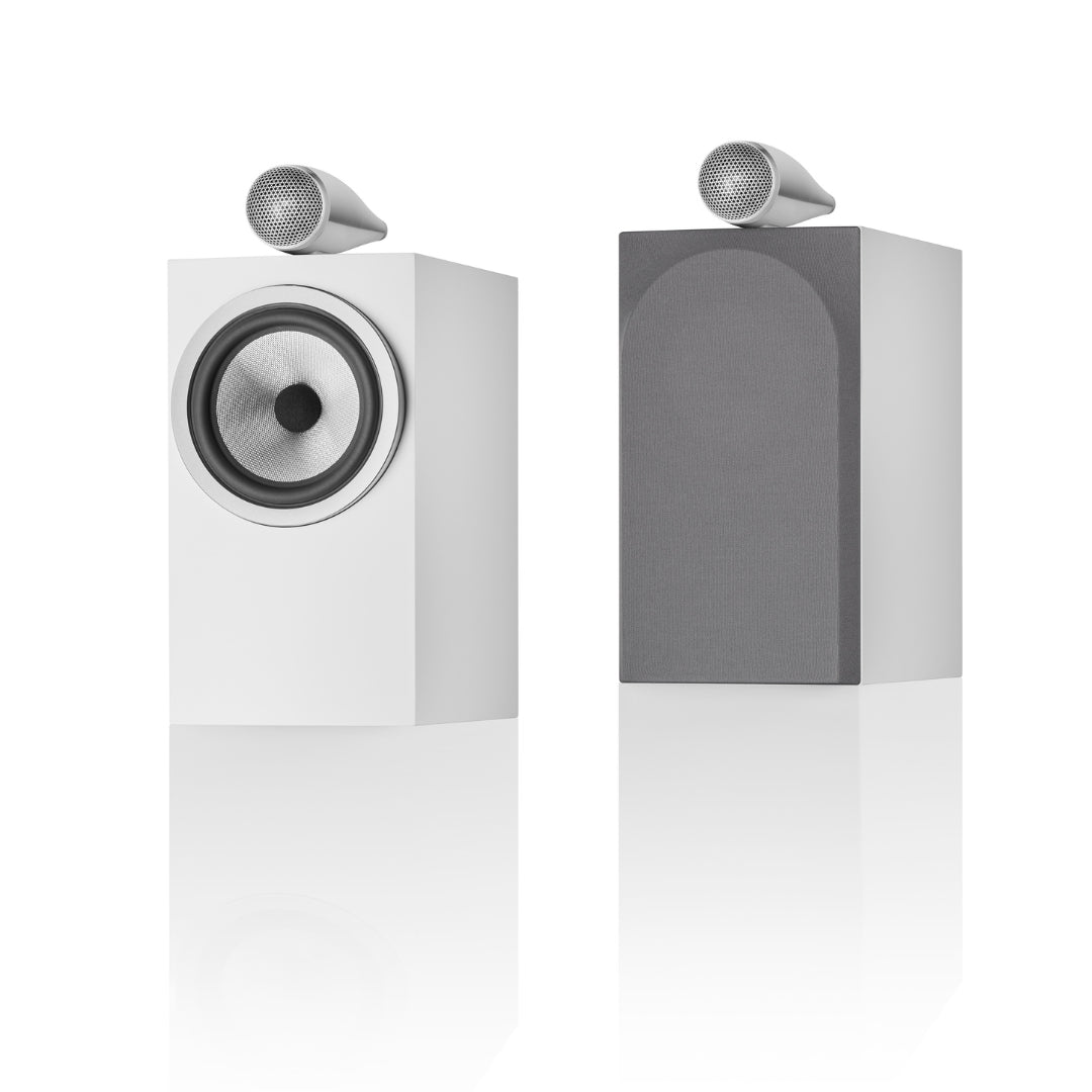 Bowers & Wilkins 705 S3 Bookshelf Speakers (Pair) - Premium Hi-Fi Audio, B-Stock - Perfect for Home Theater & Music Listening