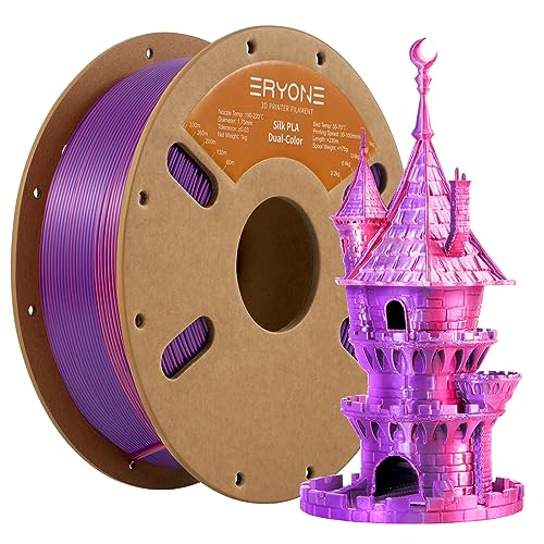 Dual Silk Orange Red&purple