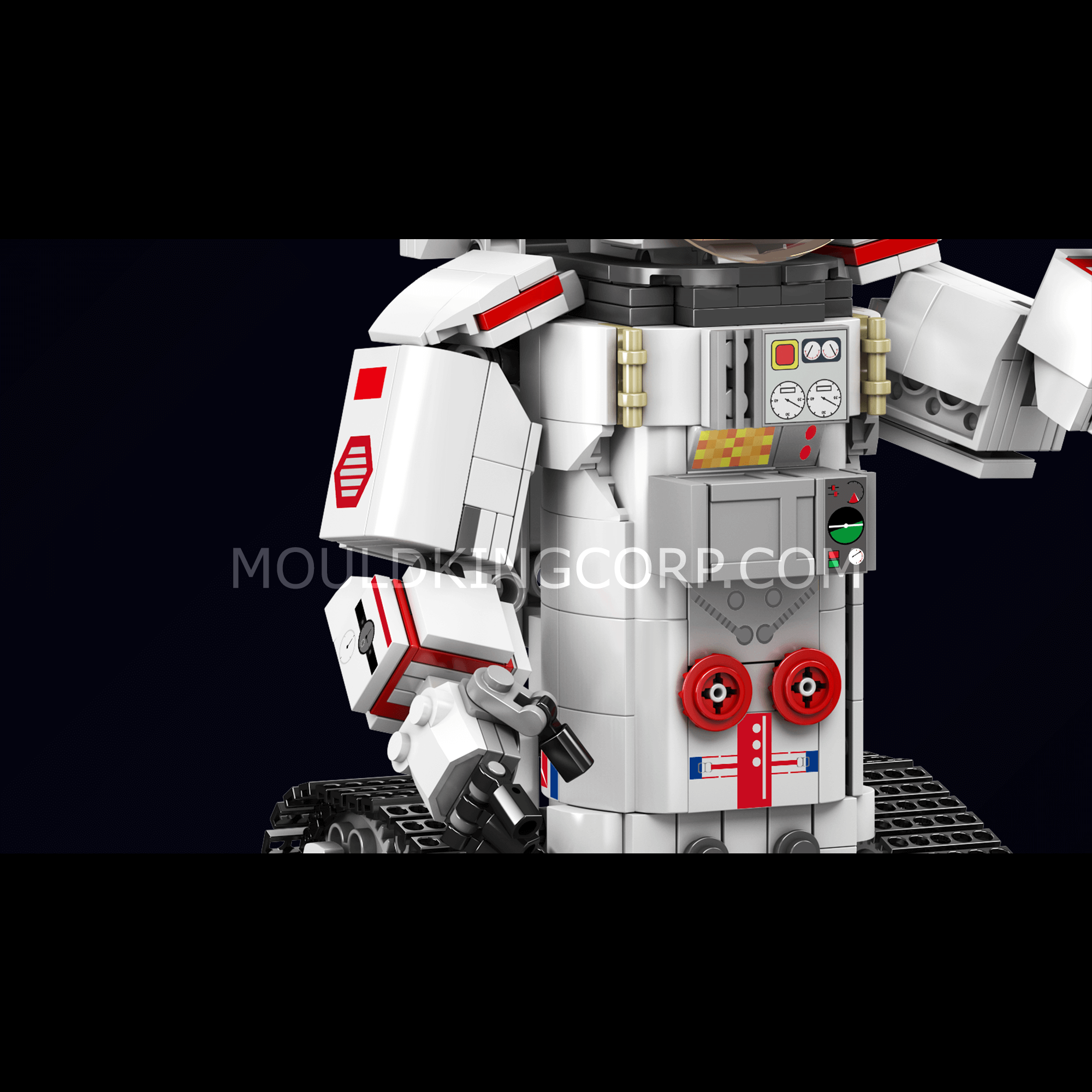 Mould King 13136 Astronaut Robot Building Blocks Set - 493 PCS STEM Educational Toy for Kids & Adults | Space Exploration Play, Gift Idea for Science Lovers
