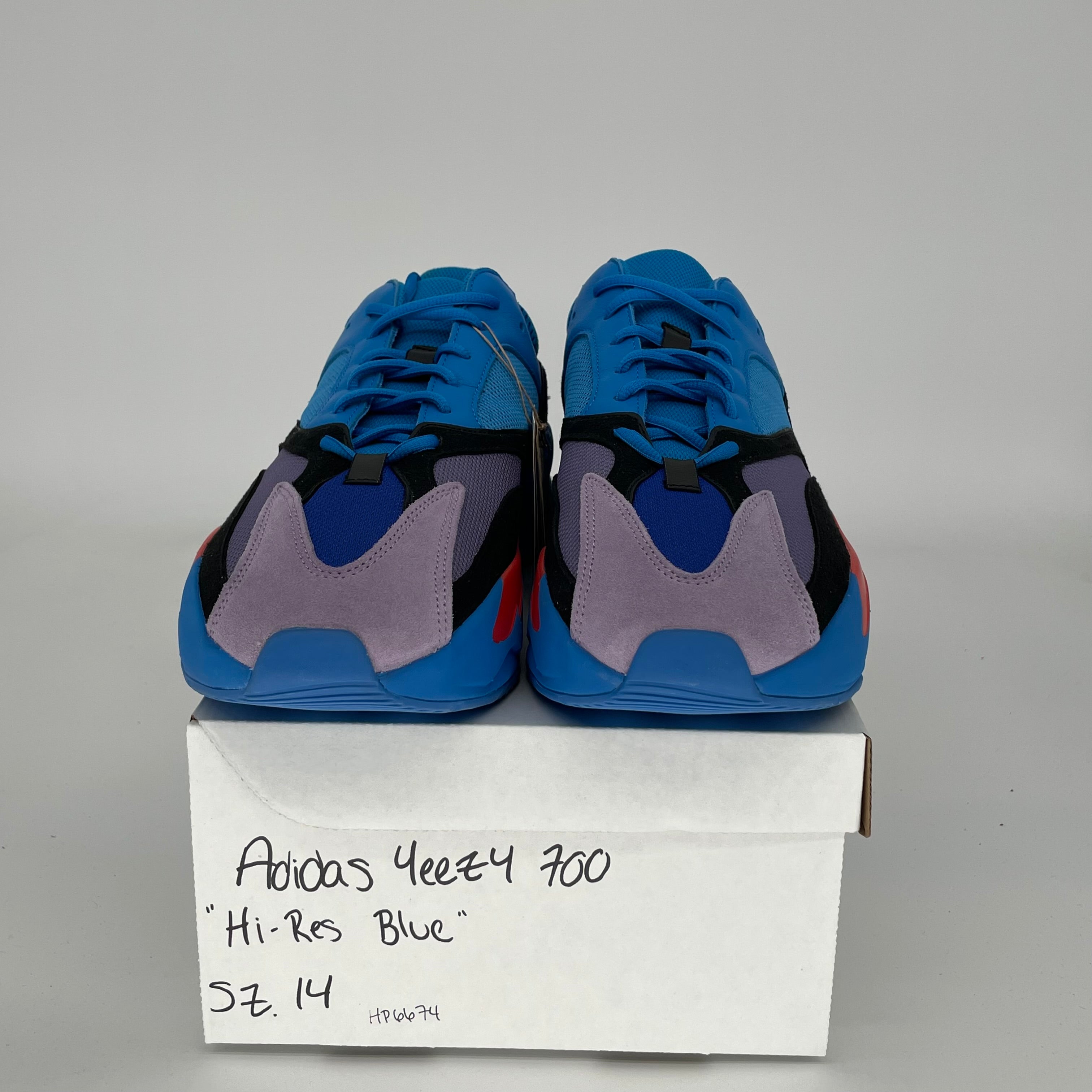 Adidas Yeezy 700 Hi-Res Blue Men's Sneakers Size 14 - HP6674 | Comfortable Running Shoes for Casual Wear & Street Style Fashion