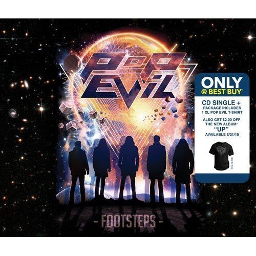 Pop Evil Footsteps - Official Merchandise & Band T-Shirts | Perfect for Concerts, Gifts & Rock Music Fans