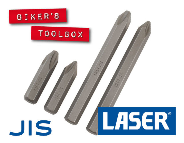 JIS Impact Bits - High-Quality Impact Driver Bits for Professional & DIY Use - Perfect for Construction, Automotive, and Home Improvement Projects