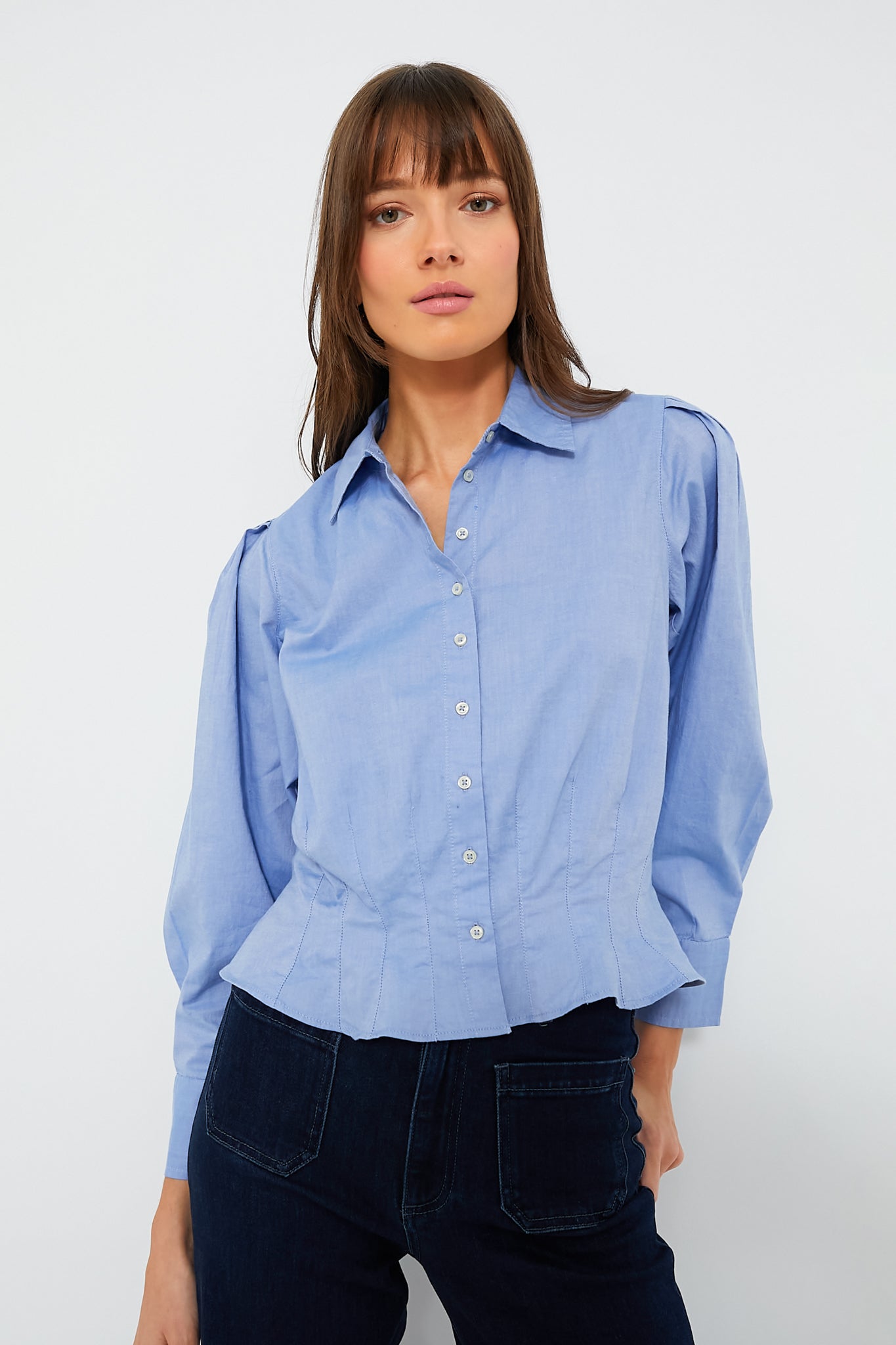 Blue Oxford The Honor Top - Premium Men's Casual Shirt for Business & Everyday Wear | Perfect for Office, Dates & Smart Casual Outfits