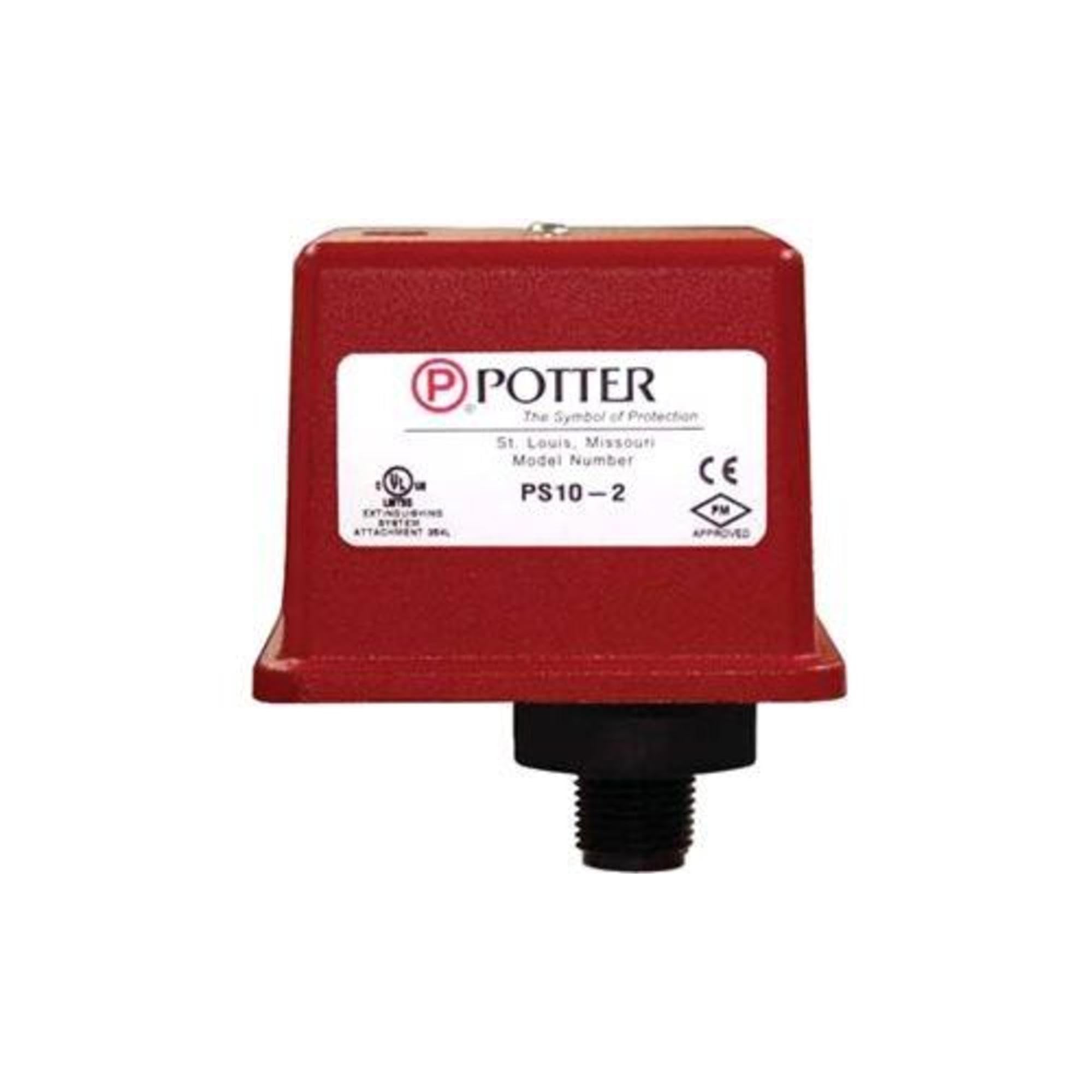 PS101 Single Switch Pressure Switch by Potter Electric - Reliable & Durable for HVAC, Water Pumps & Industrial Equipment