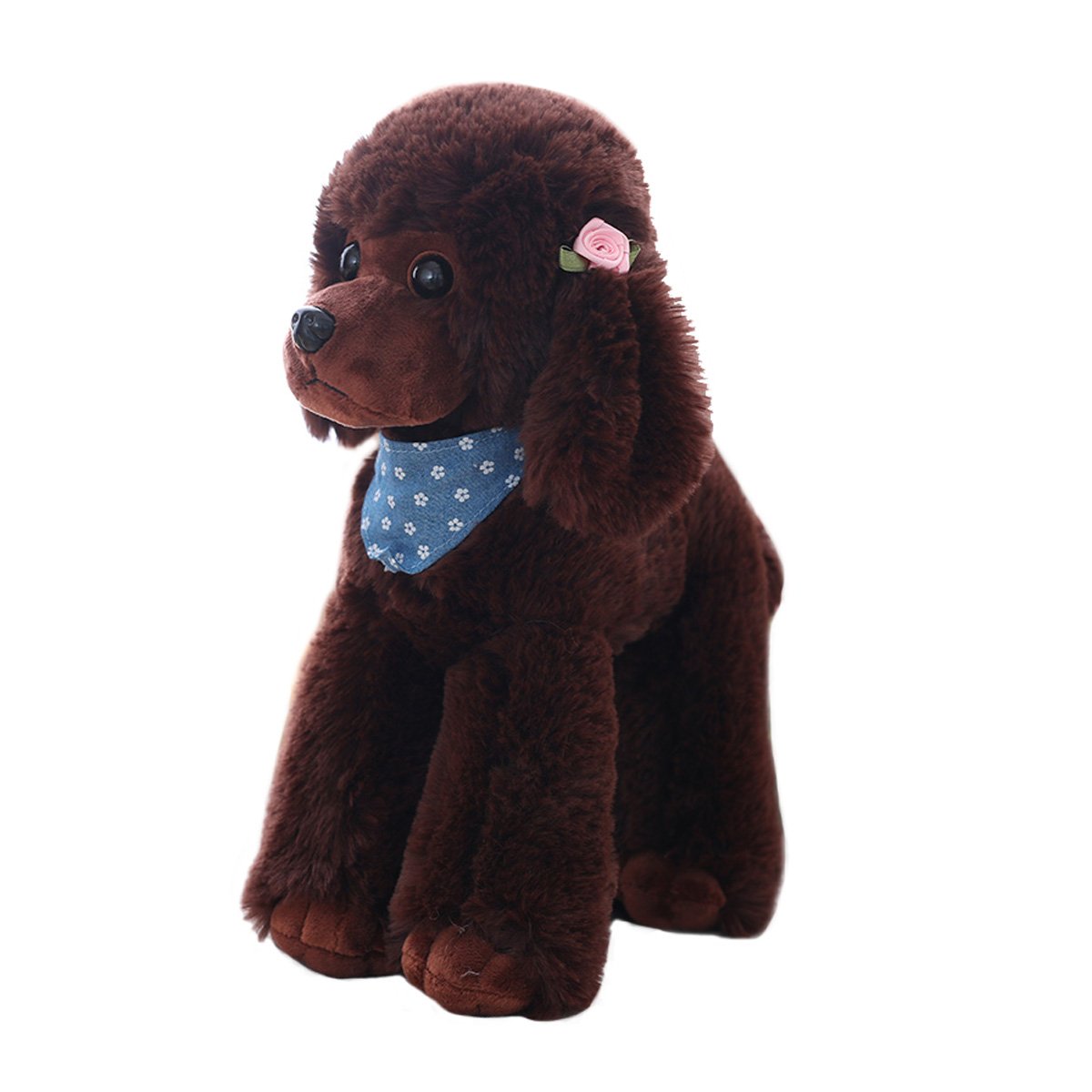 Soft Plush Poodle Dog Stuffed Animal Toy - 12