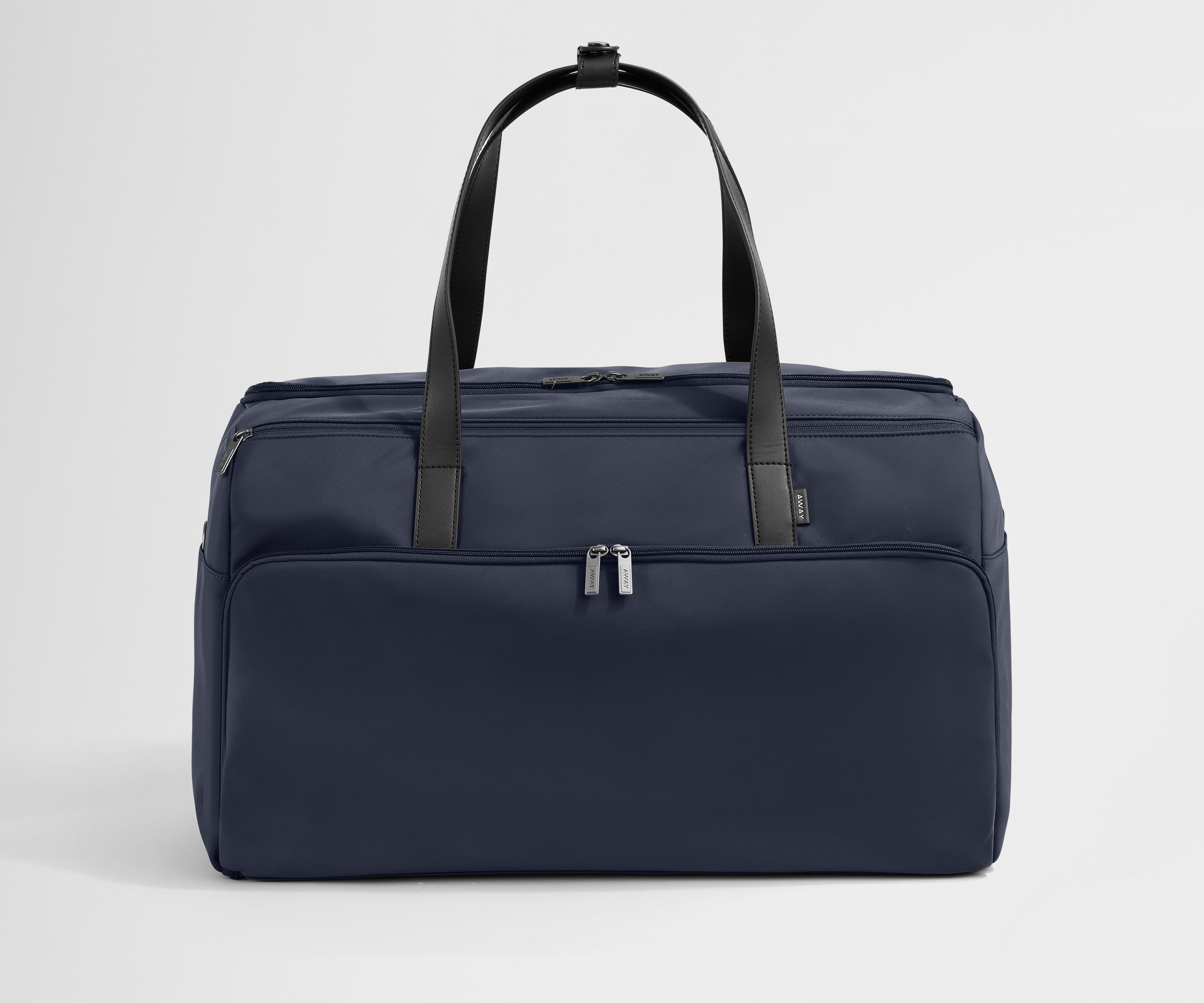 Navy Blue Garment Duffle Bag for Travel, Gym & Work - Waterproof & Spacious Carry-On Luggage for Men & Women